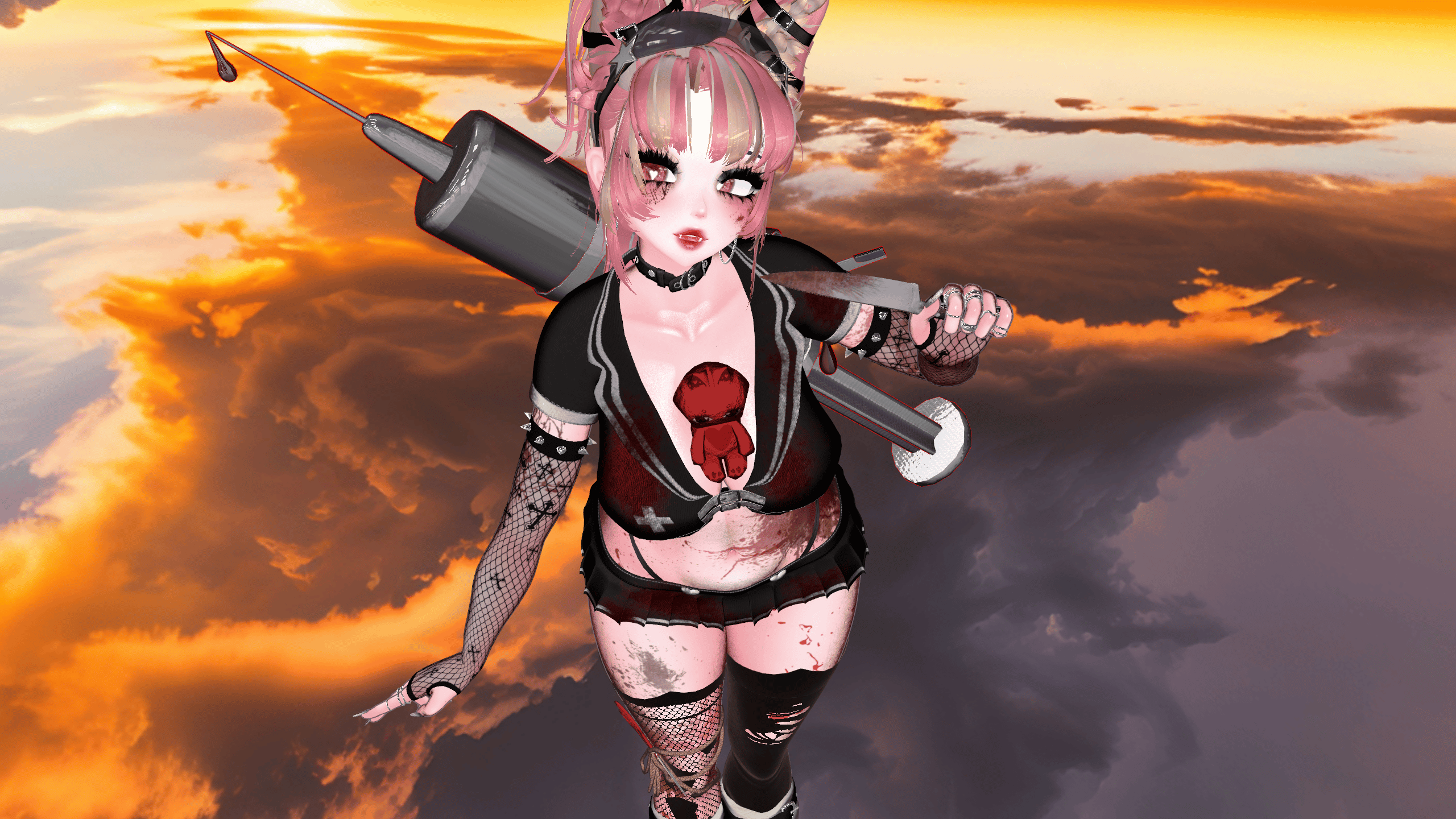 (J:)🔪 Koko the Yandere Nurse| Vrcft + Pc + Quest