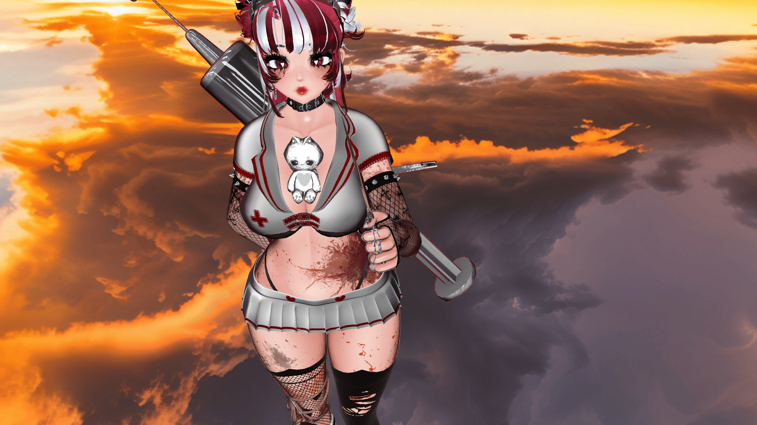 (J:)🔪 Koko the Yandere Nurse| Vrcft + Pc + Quest