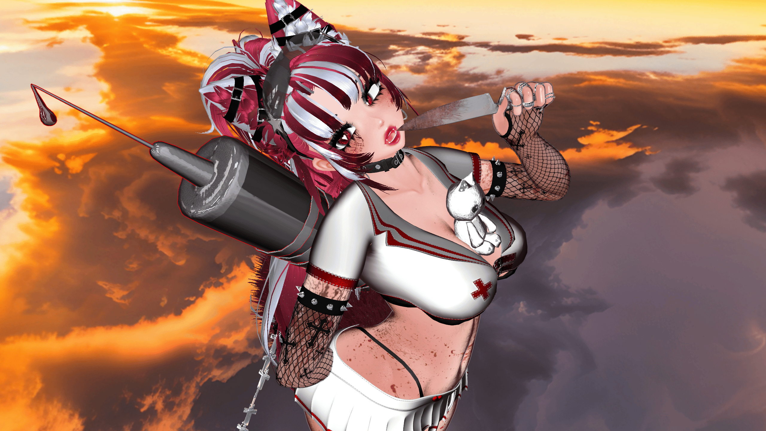 (J:)🔪 Koko the Yandere Nurse| Vrcft + Pc + Quest