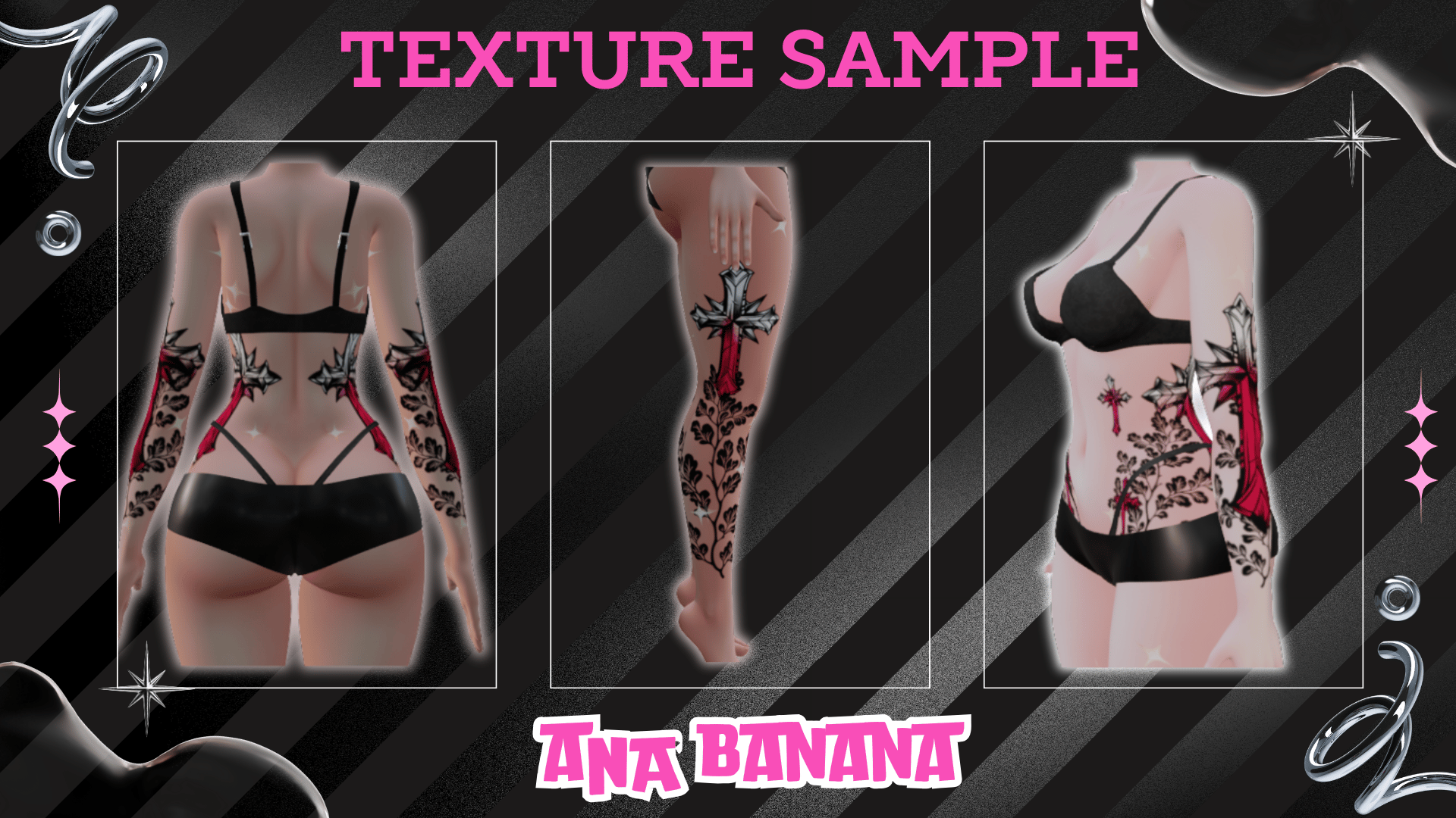 (J:)ð§ Vampire Cross Tatts | Vrbase Egirl