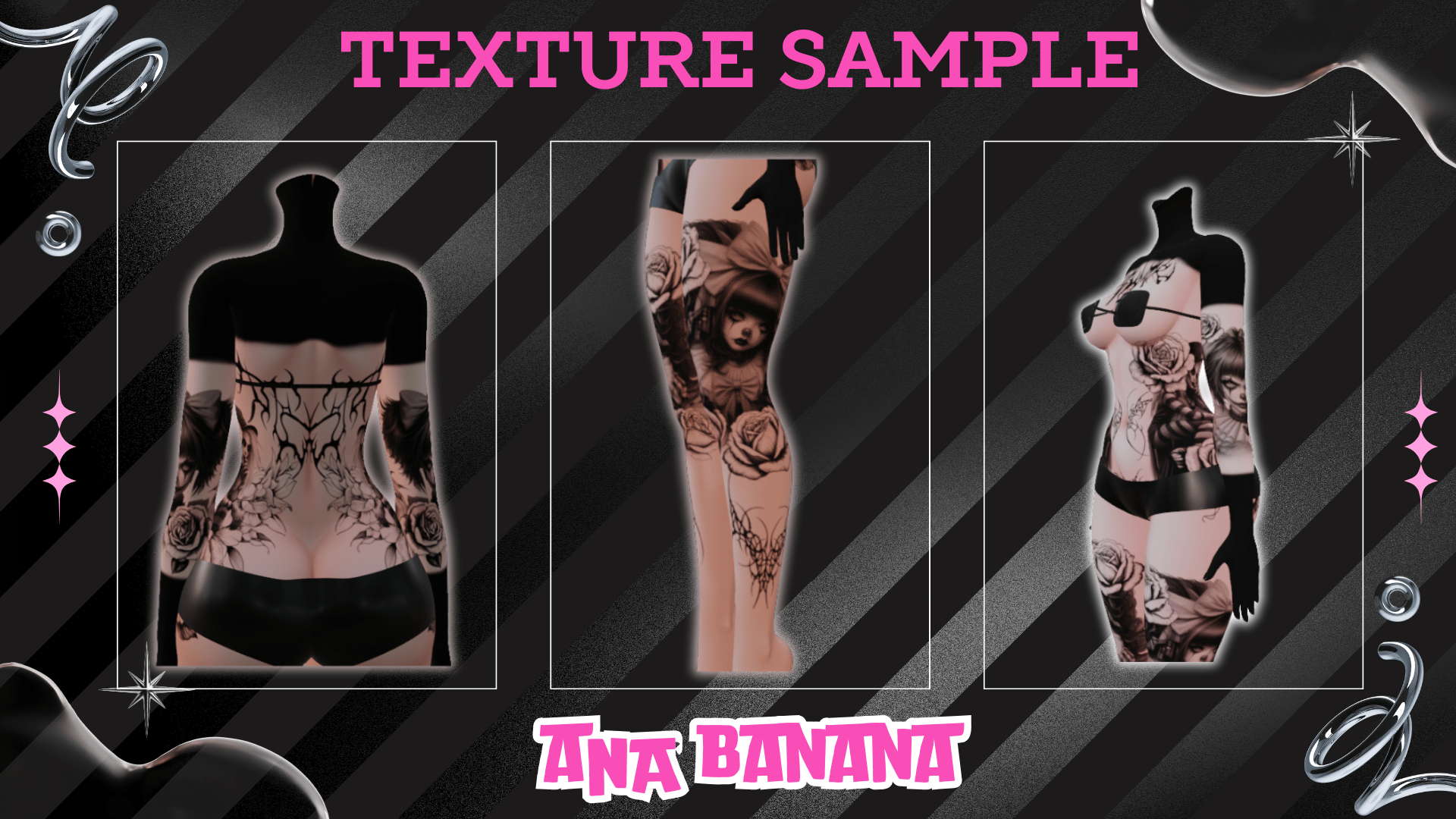 (J:)🤡 Spooky Clown Tatts | Vrbase Egirl