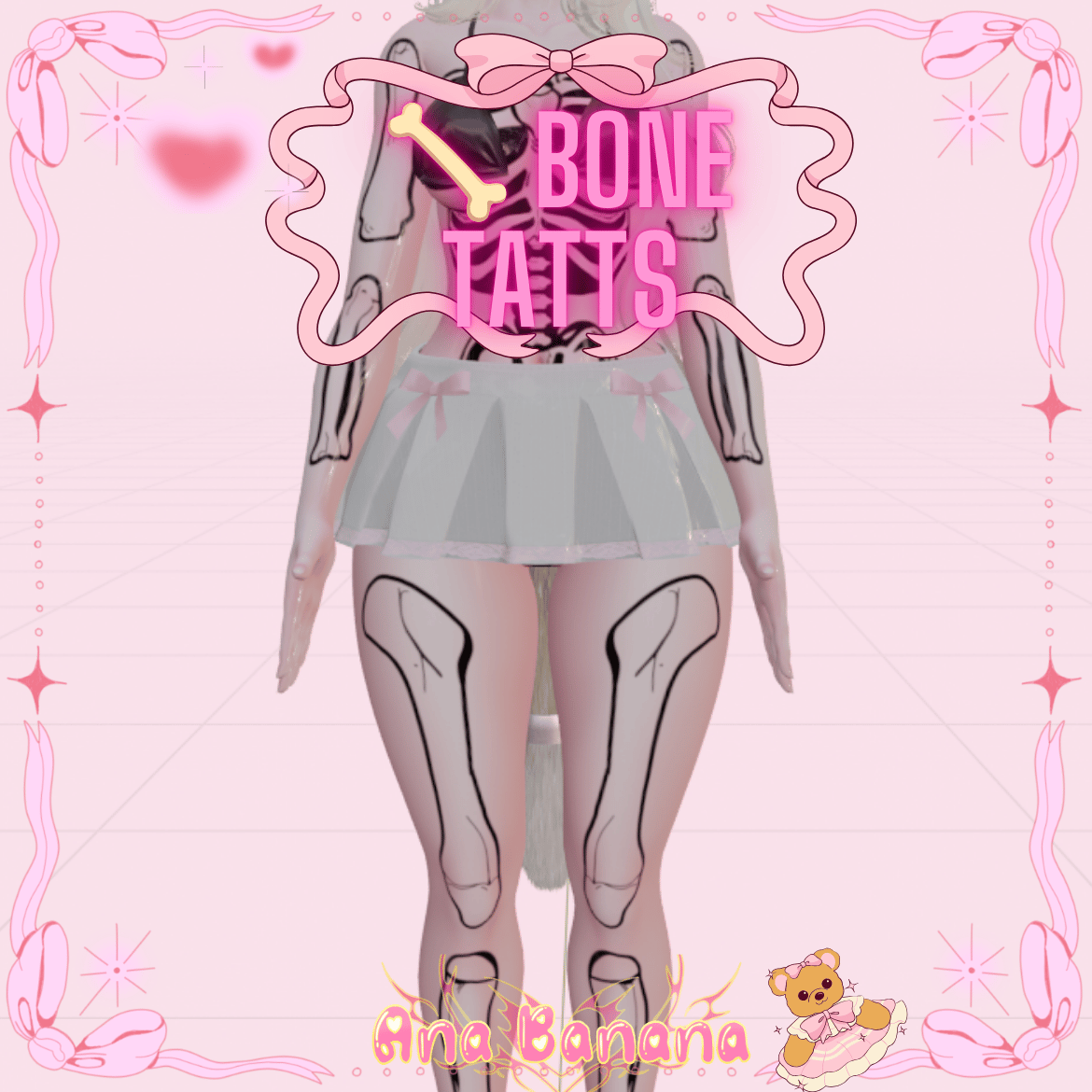 (J:)🦴 Bones Tatts | Egirl