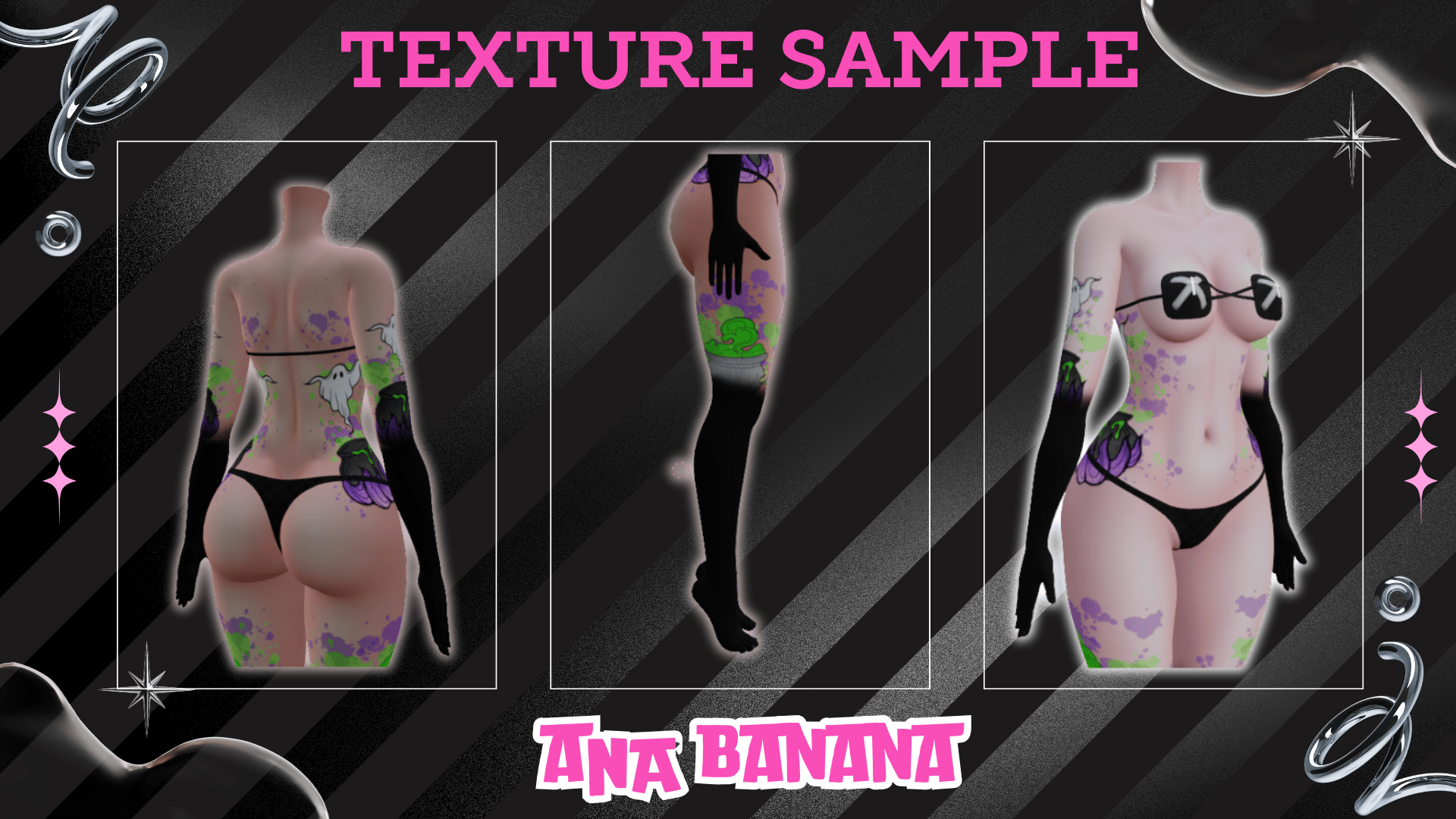 (J:)⚗️ Spooky Witch Tatts | Vrbase Egirl