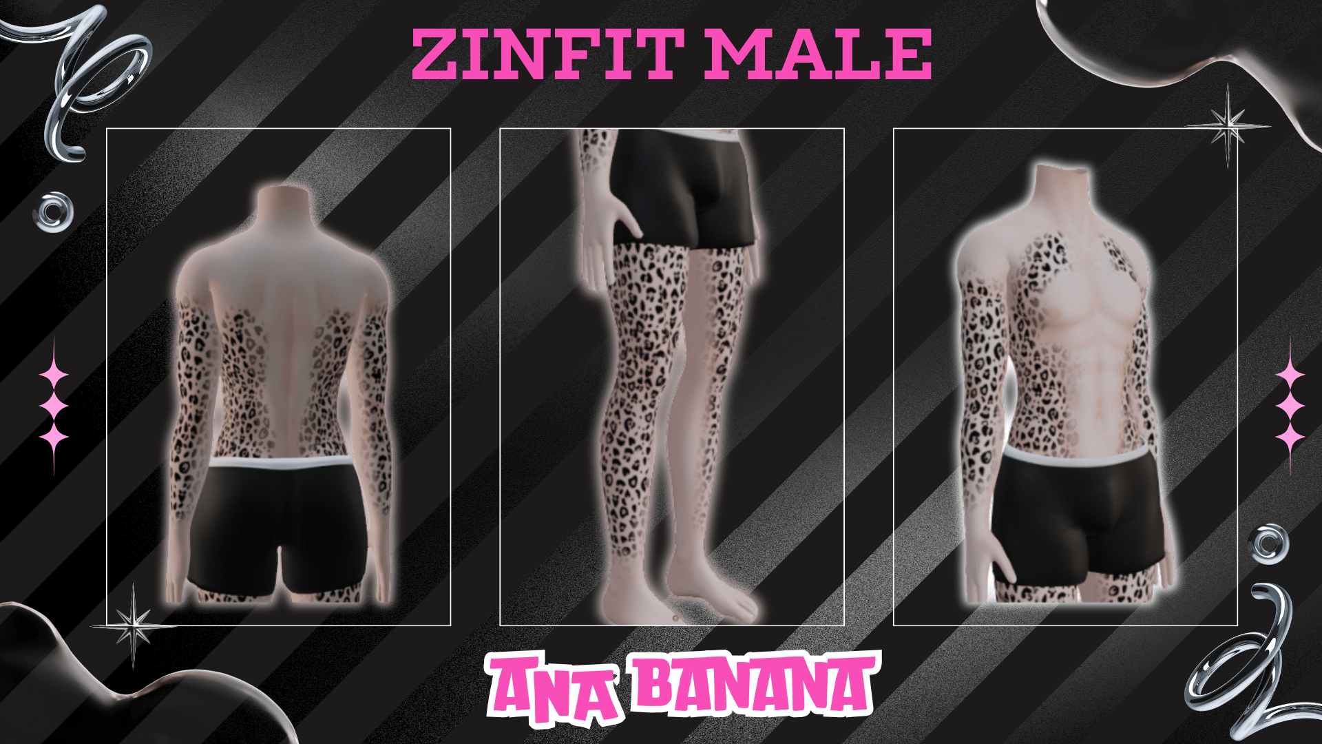 (J:)🐆 Cheetah Tatts | Egirl + Akii V1 + Zinfit F/M