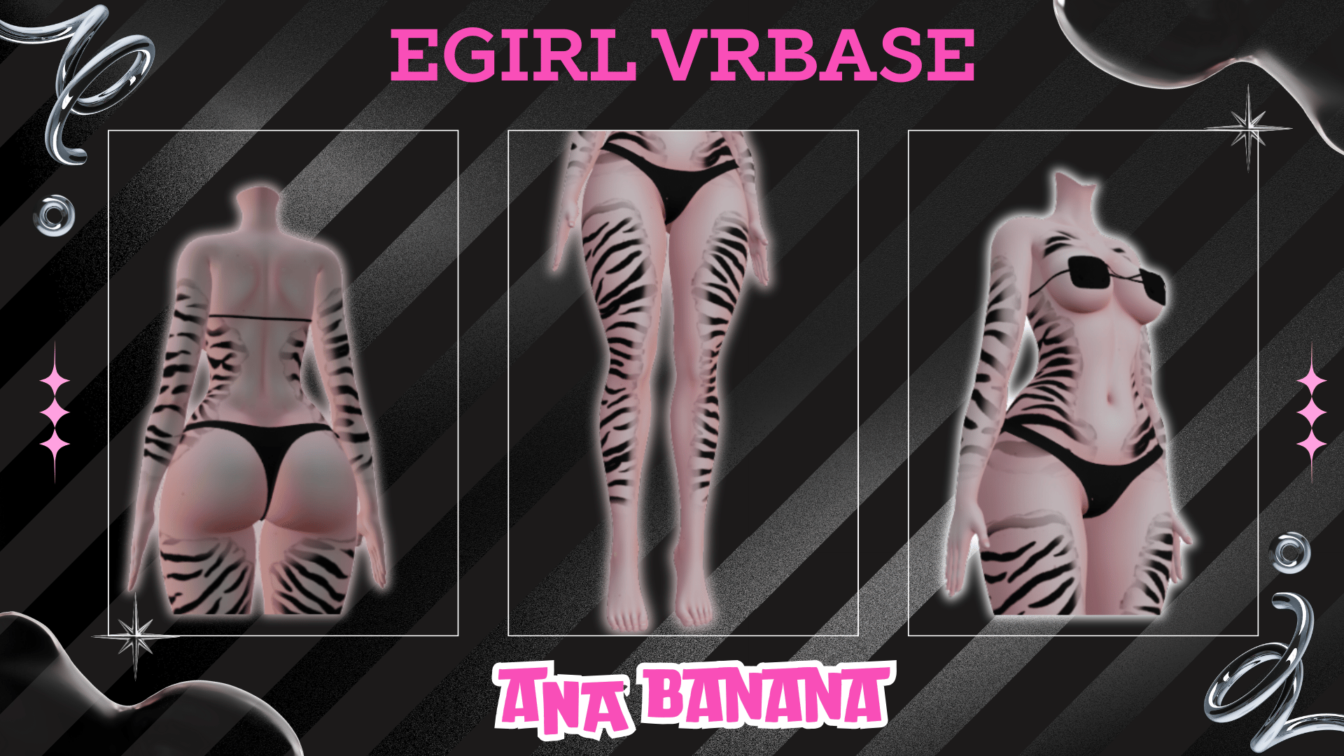 (J:)🐅 Tiger Tatts | Egirl + Akii V1 + Zinfit F/M