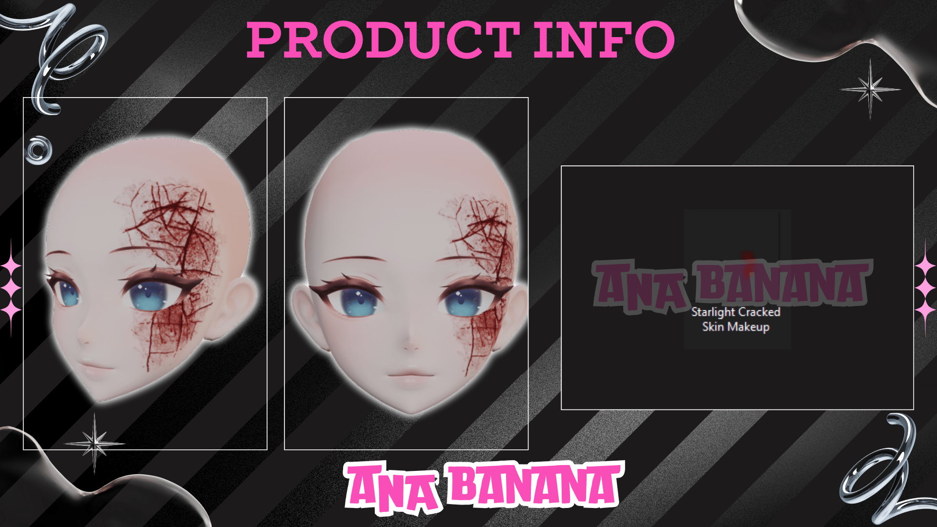 ๐ฉธ Cracked Skin Makeup | Starlight