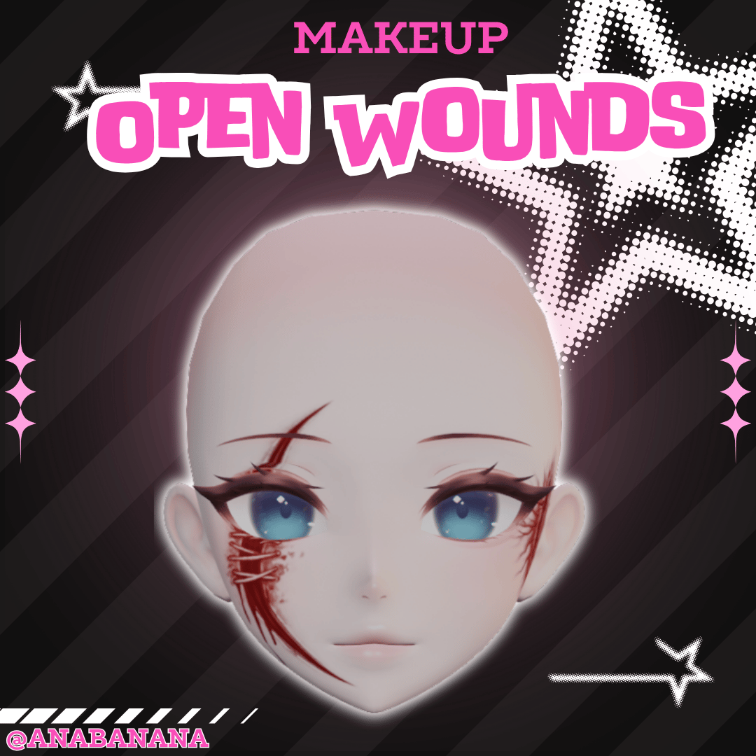 🩹 Open Wounds Makeup | Starlight