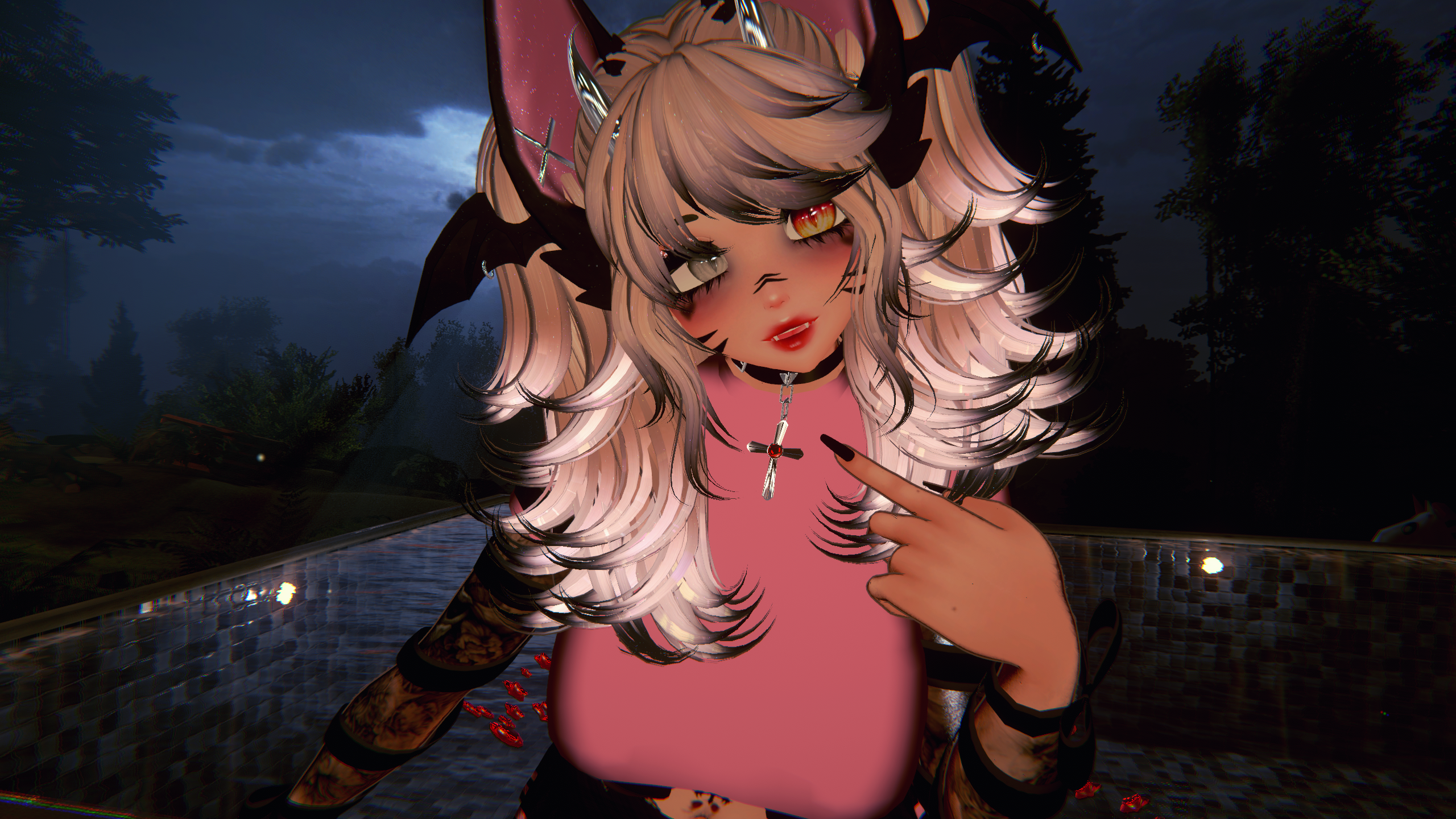 (J:)🦇 Rosalie the Vampire | Vrcft + Pc + Quest