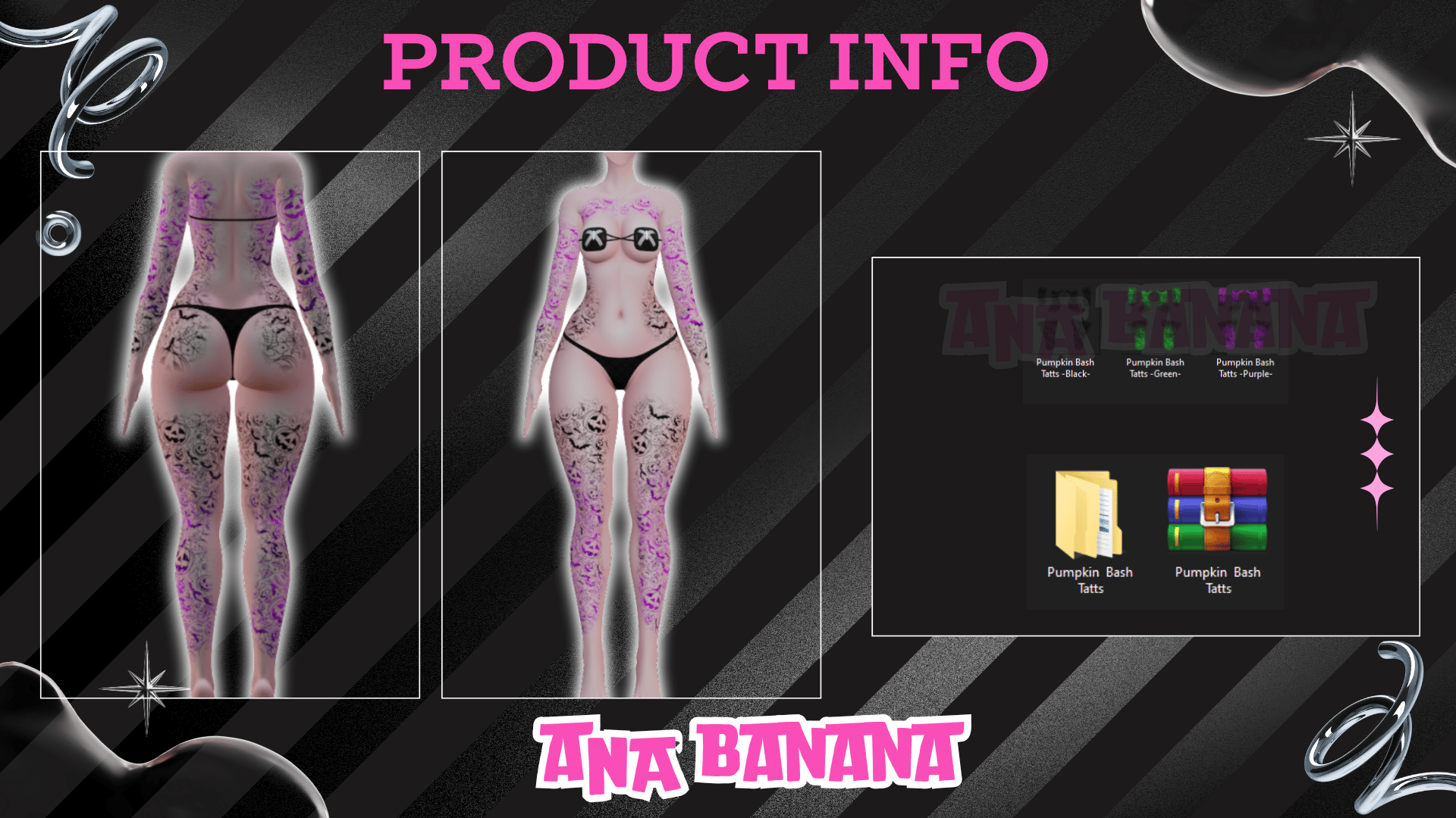 (J:)๐ Pumpkin Bash Tatts | Vrbase Egirl