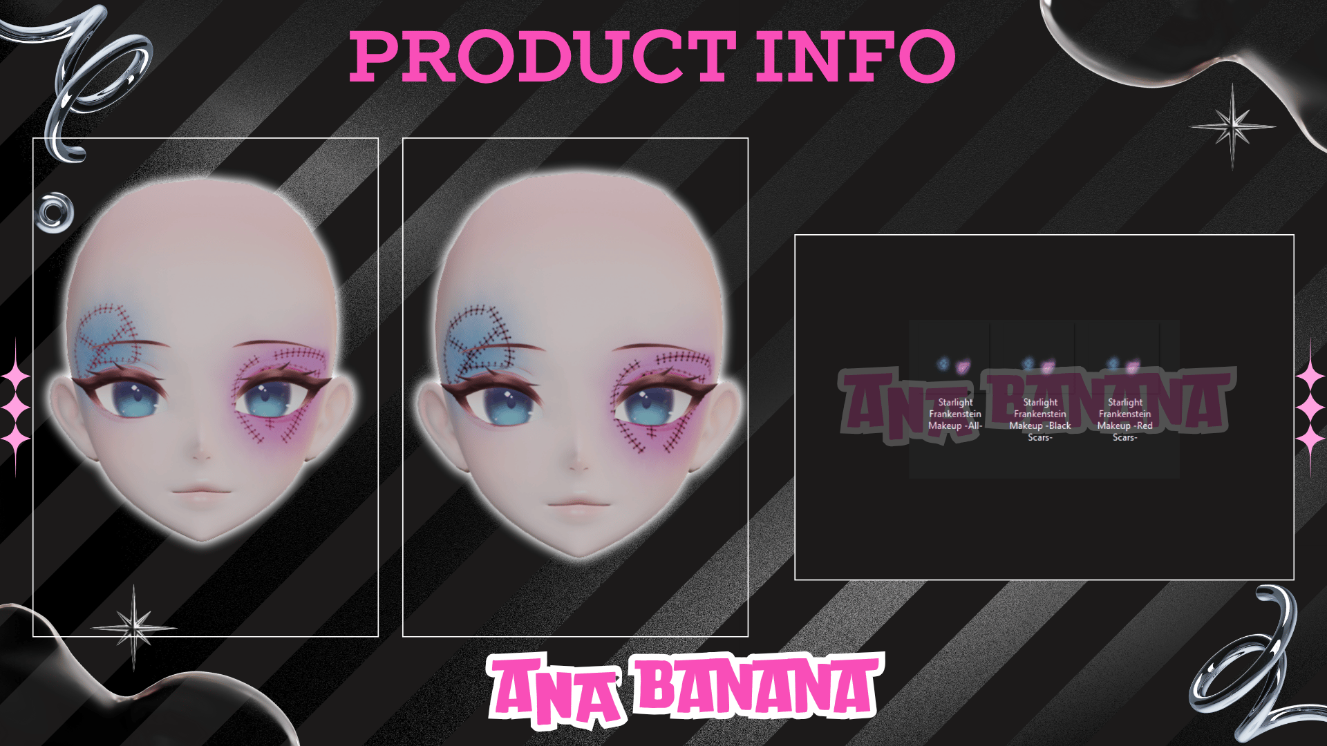 (J:)ð§ Frankenstein Makeup | Cici + Starlight