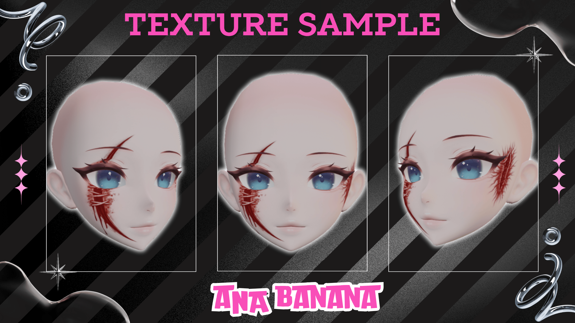 (J:)🩹 Open Wounds Makeup | Cici + Starlight