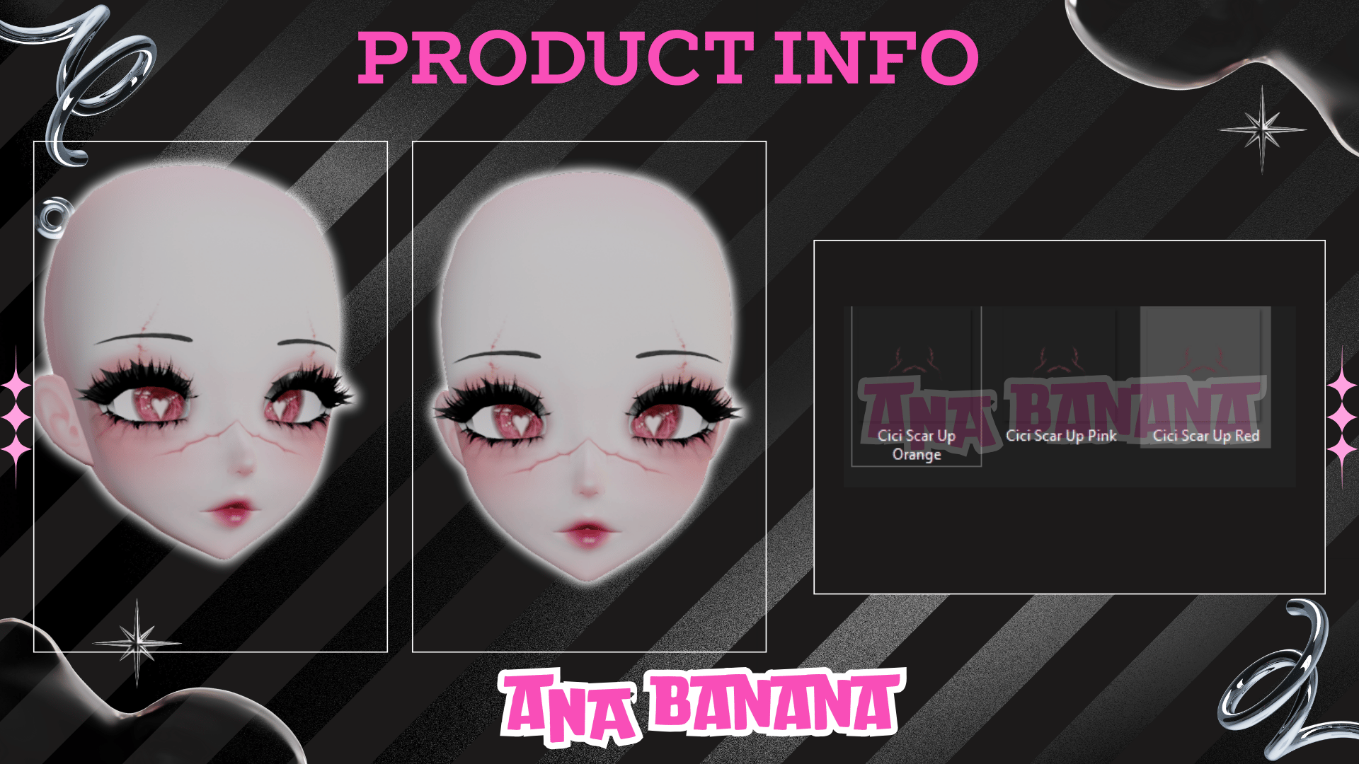 (J:)๐ฉน Scar Up Makeup | Cici + Starlight