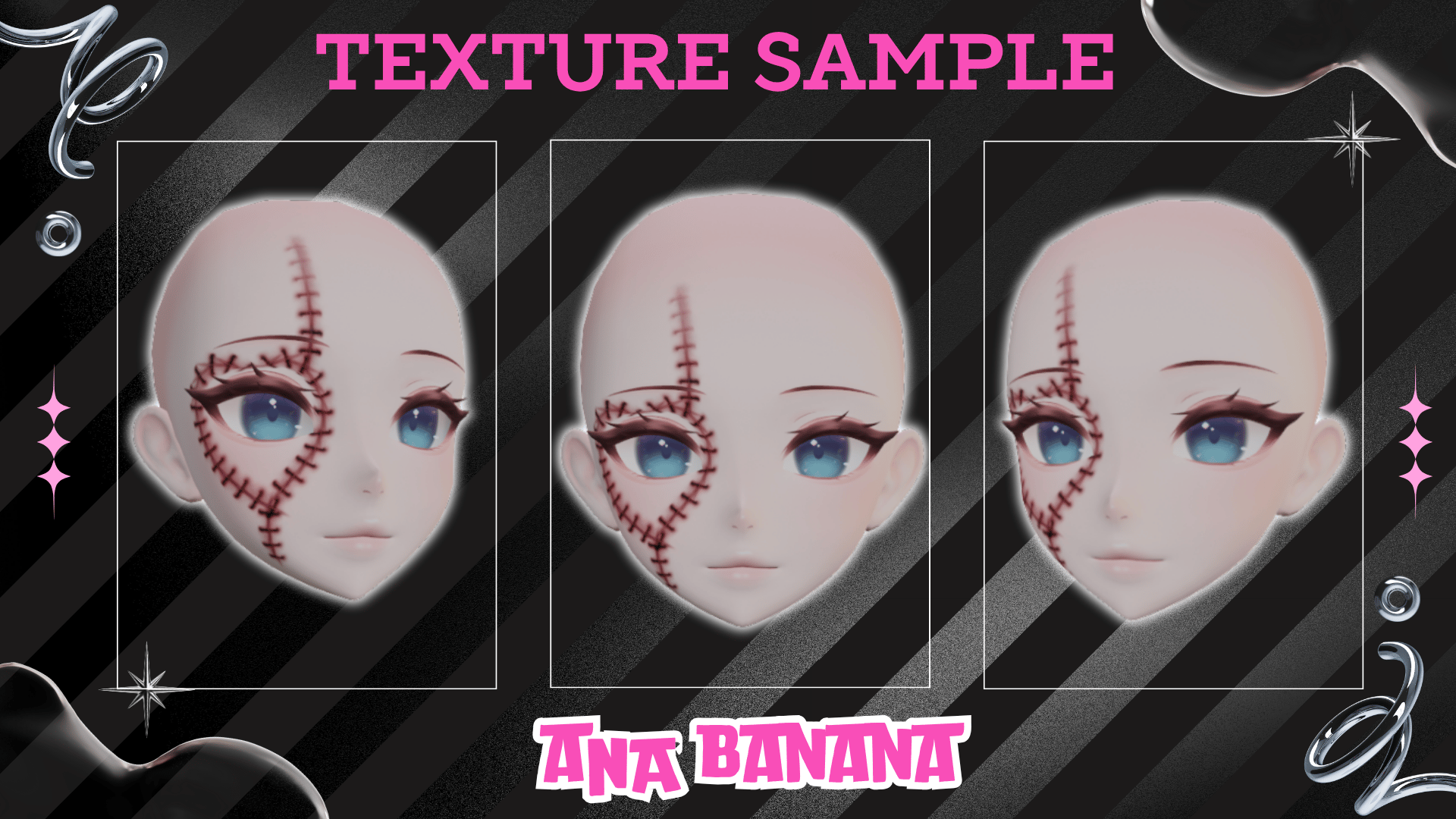 (J:)❤️ Heart Scar Makeup | Cici + Starlight