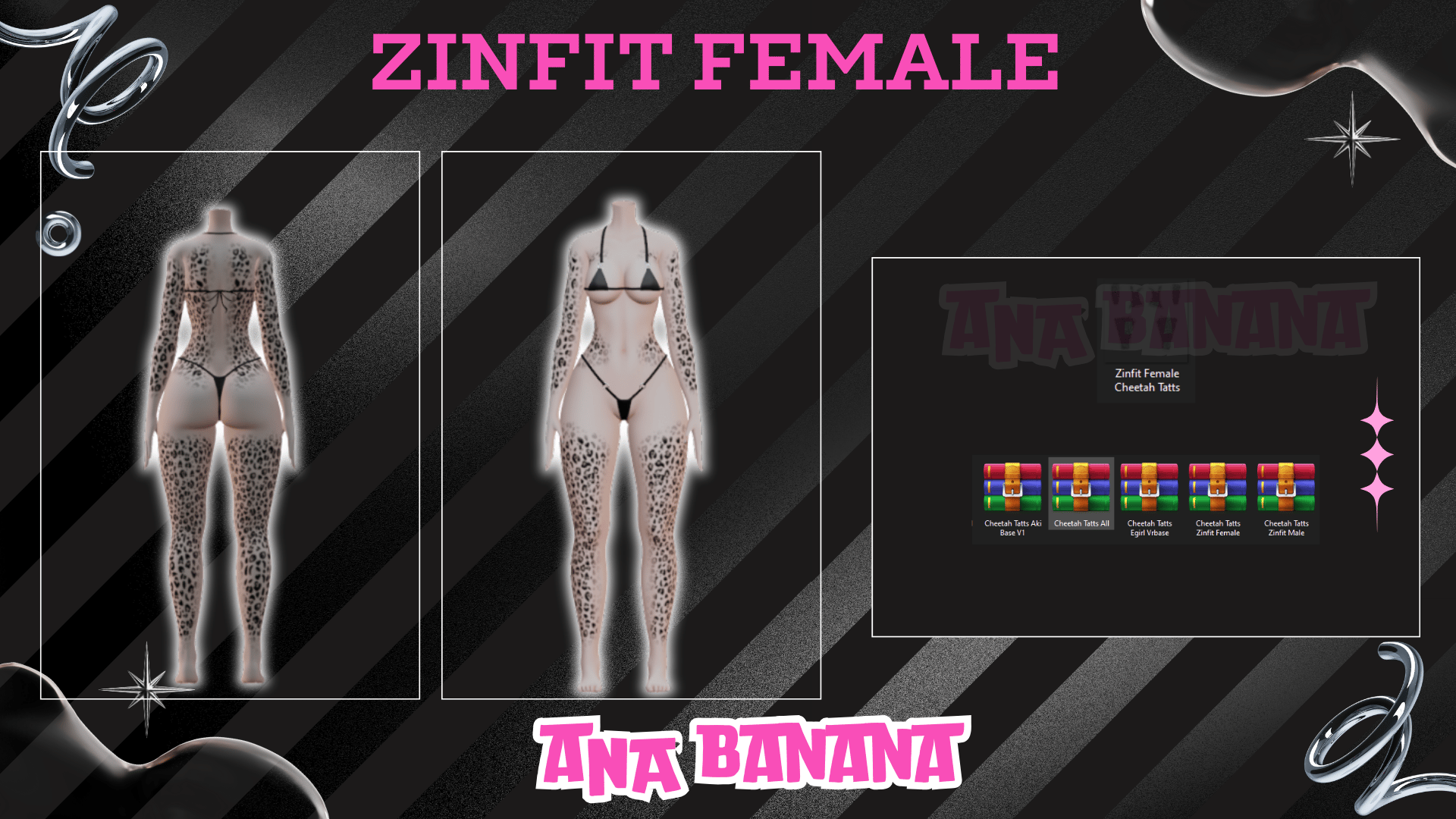 ð Cheetah Tatts | Zinfit Female