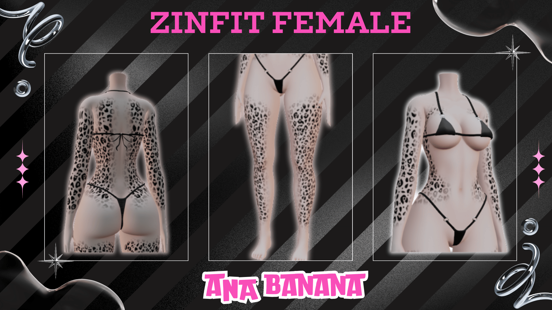 ð Cheetah Tatts | Zinfit Female