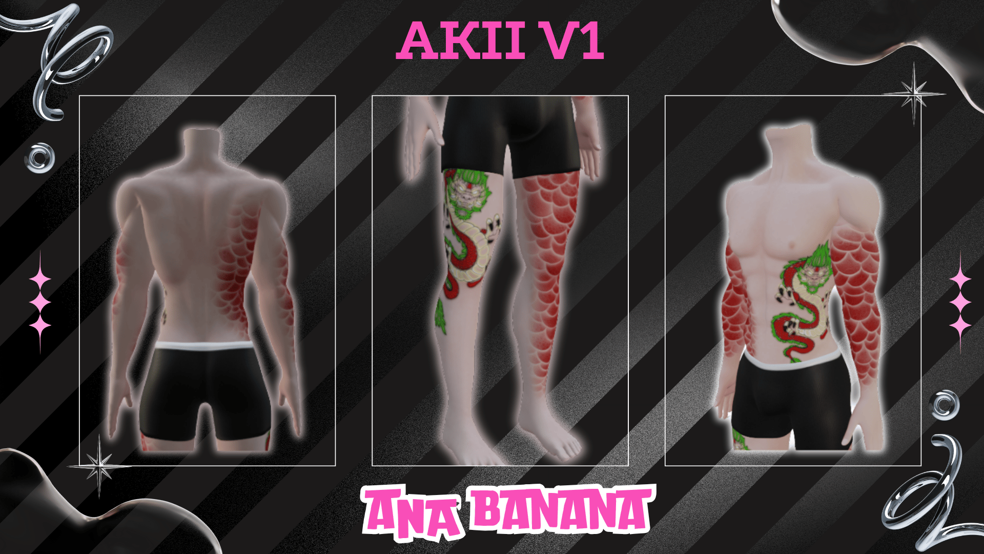 ๐ Dragon Tatts |Akii V1