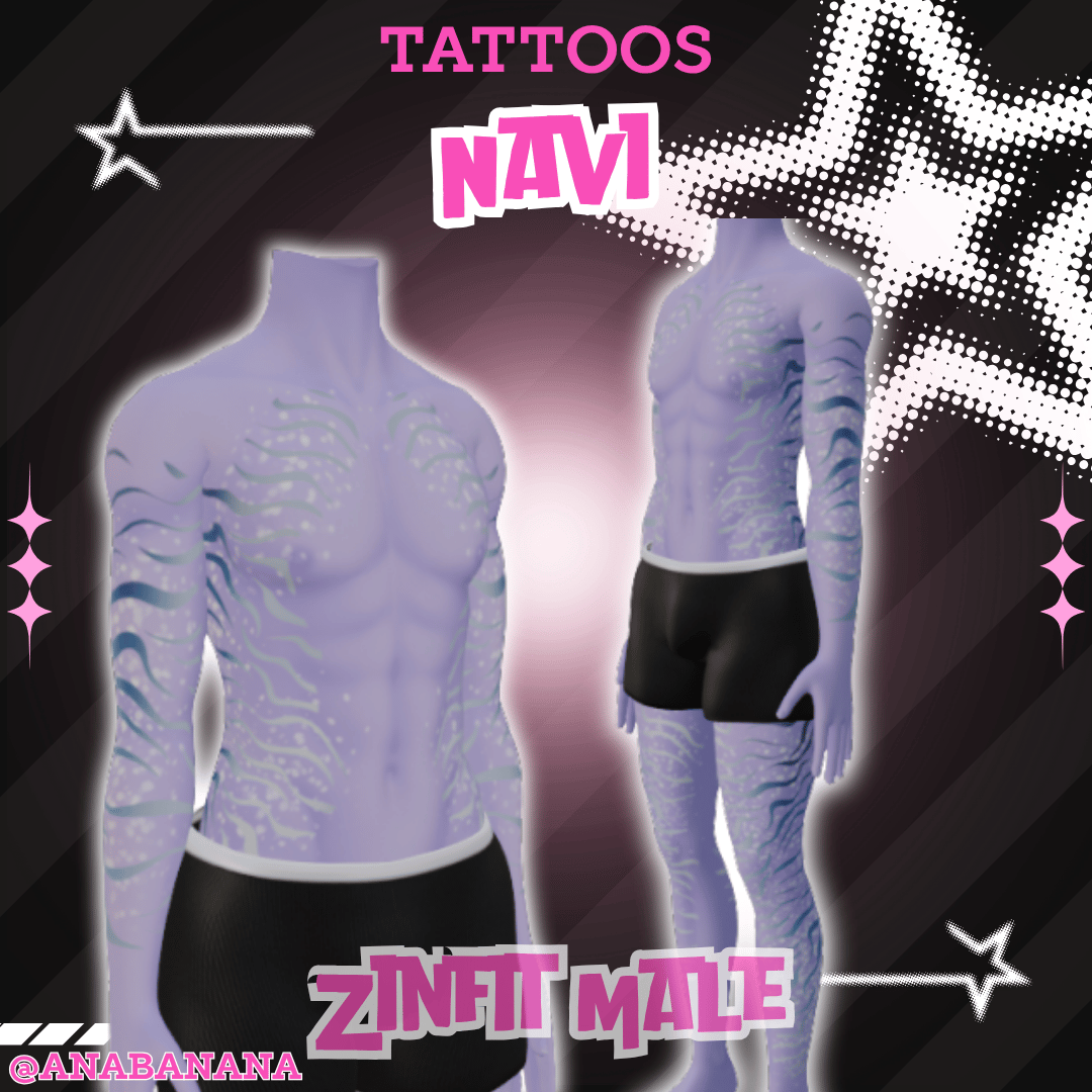 (J:)đ Navi Tatts | Egirl + Akii V1 + Zinfit F/M