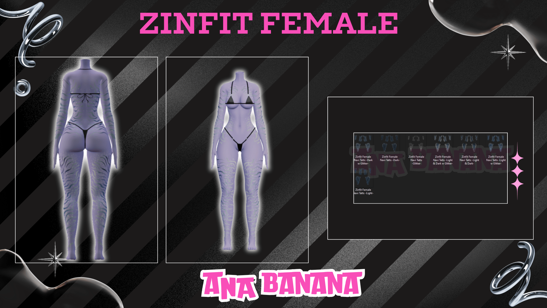 (J:)đ Navi Tatts | Egirl + Akii V1 + Zinfit F/M