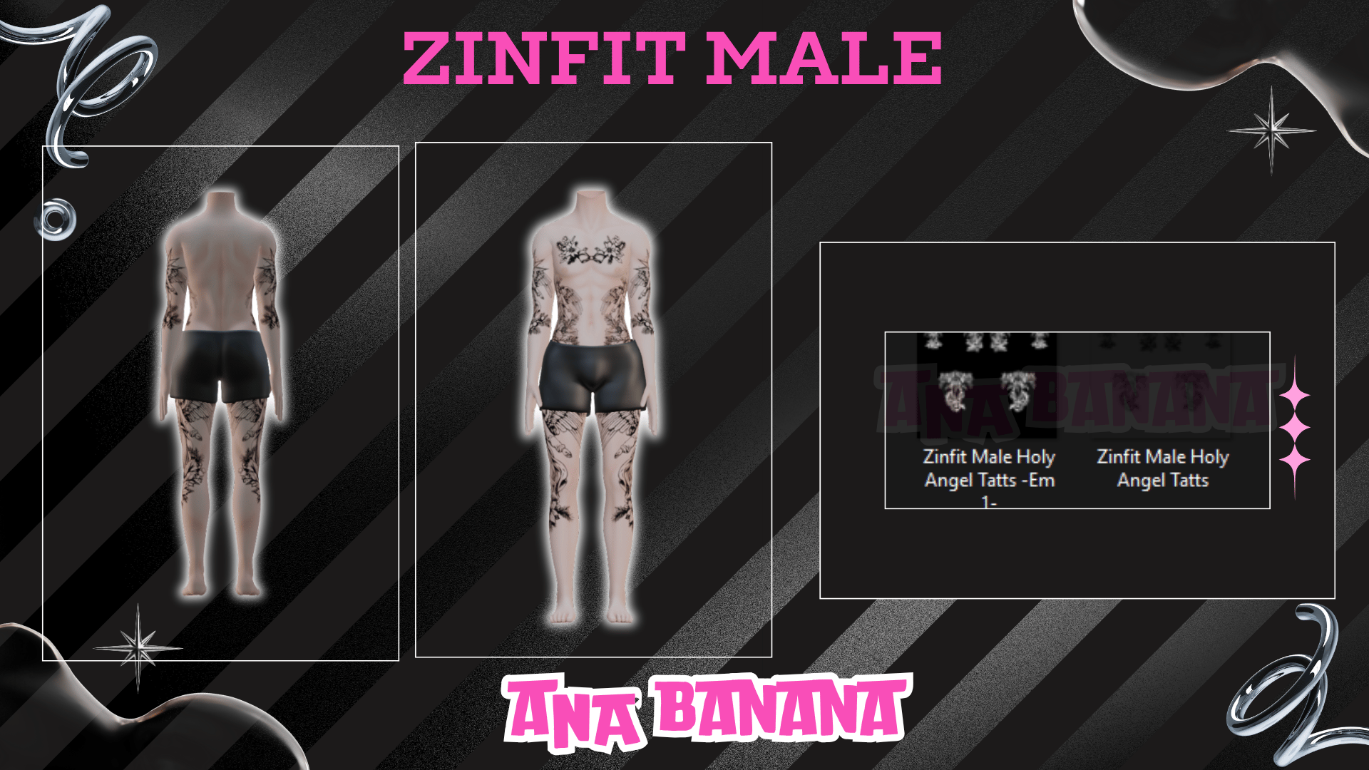 (J:)😇 Holy Angel Tatts | Vrbase + Akii + Zinfit F/M