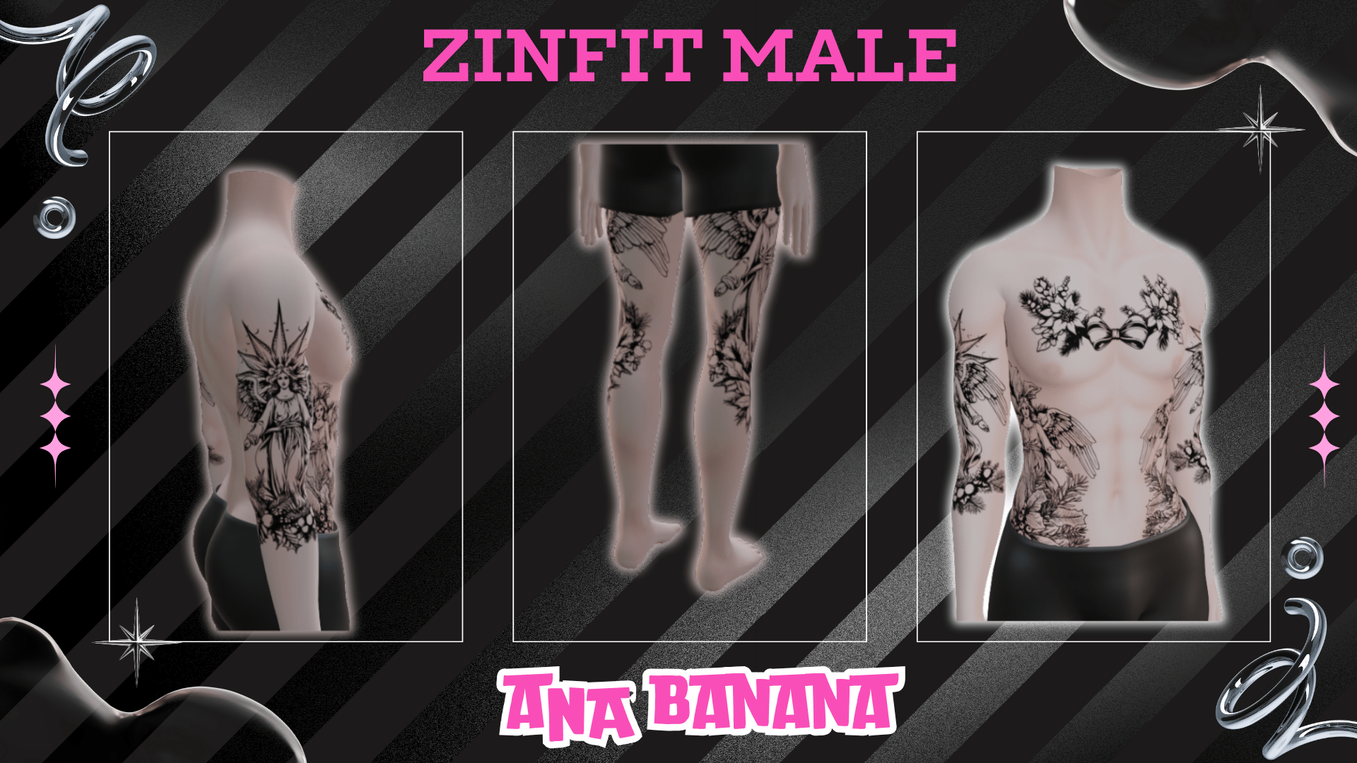 (J:)😇 Holy Angel Tatts | Vrbase + Akii + Zinfit F/M