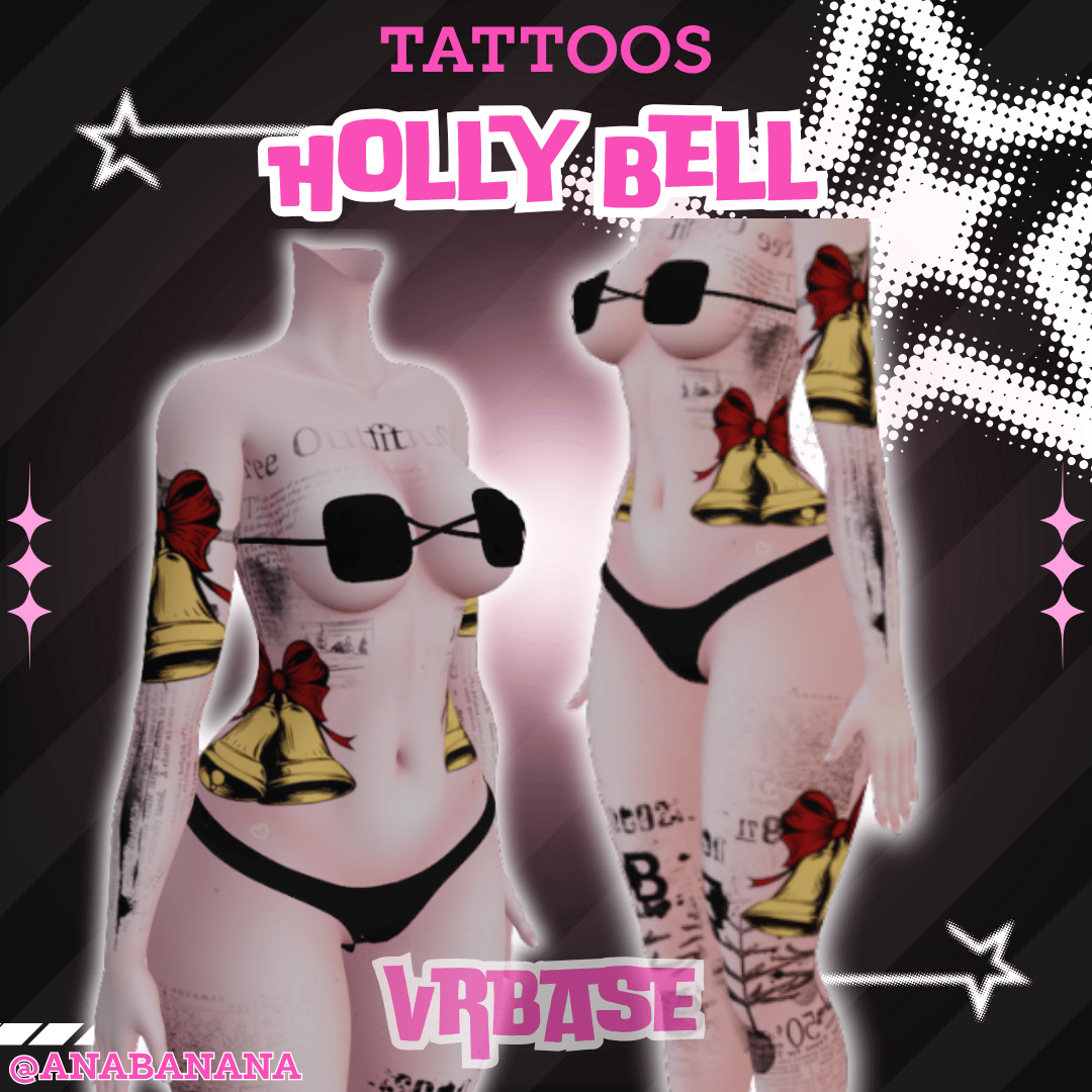 (J:)๐ Holly Bell Tatts | Vrbase + Akii + Zinfit F/M