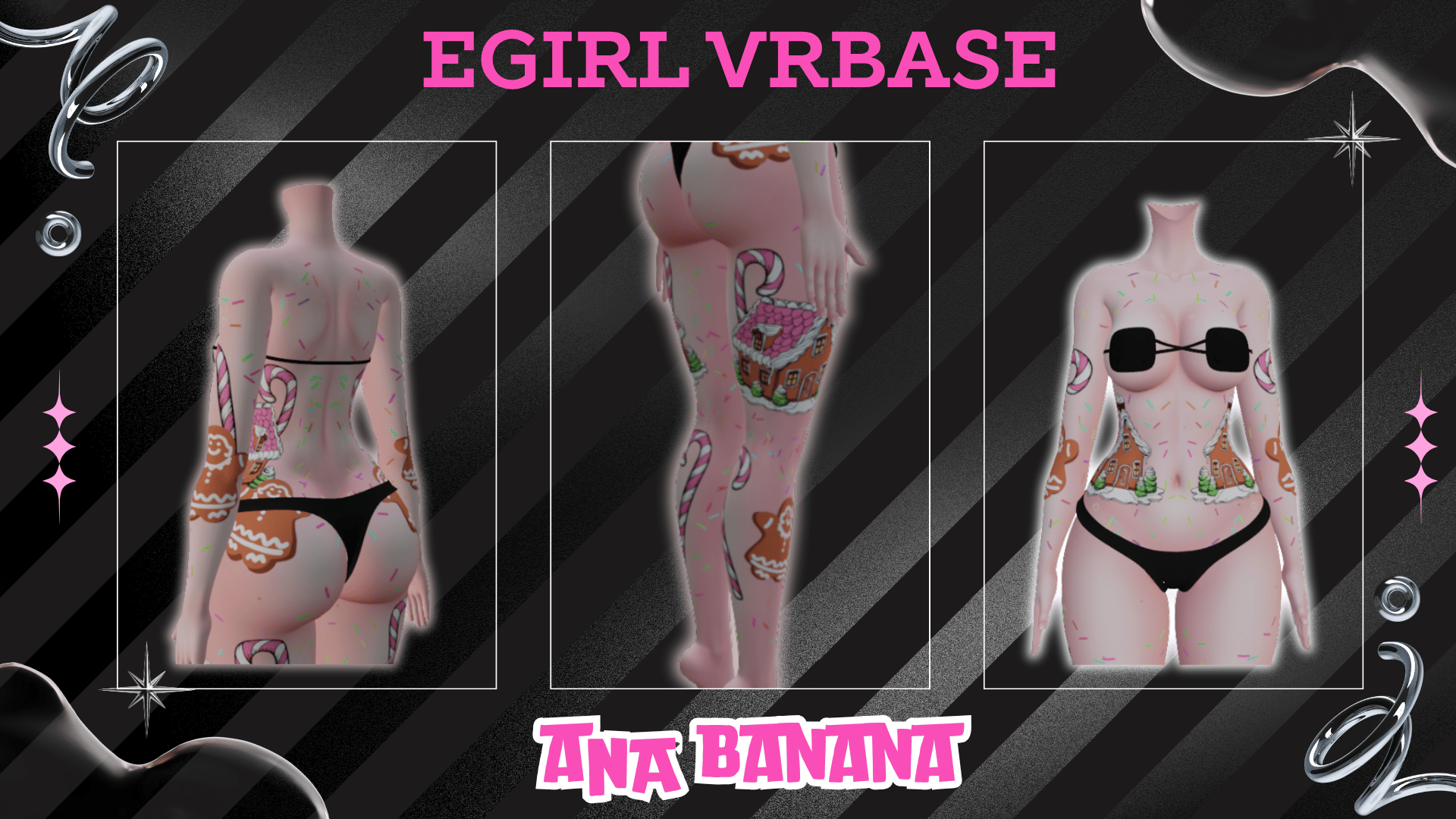 (J:)ðª Sweet Christmas Tatts | Vrbase + Akii + Zinfit F/M