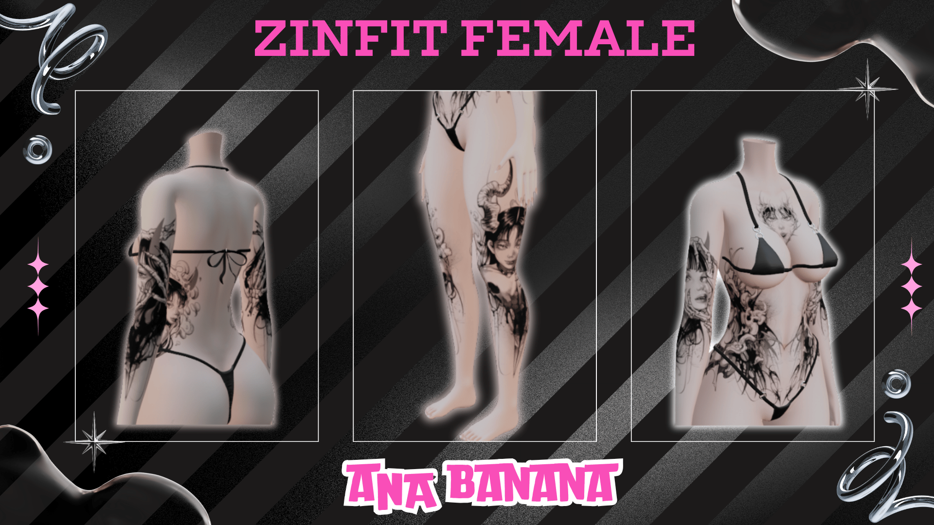 ❤️ Lover Tatts | Zinfit Female