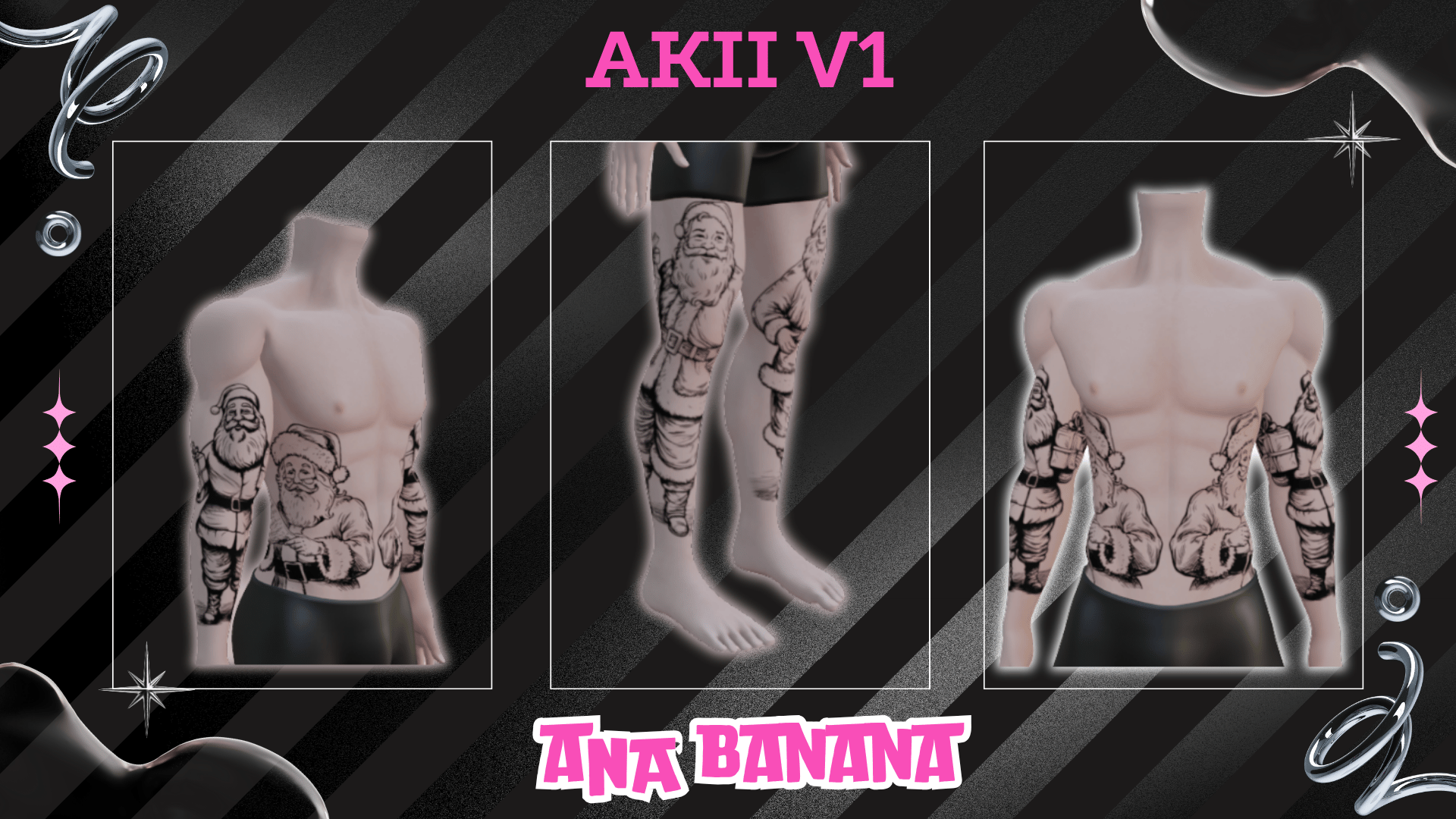🎅 Santa Tatts | Akii