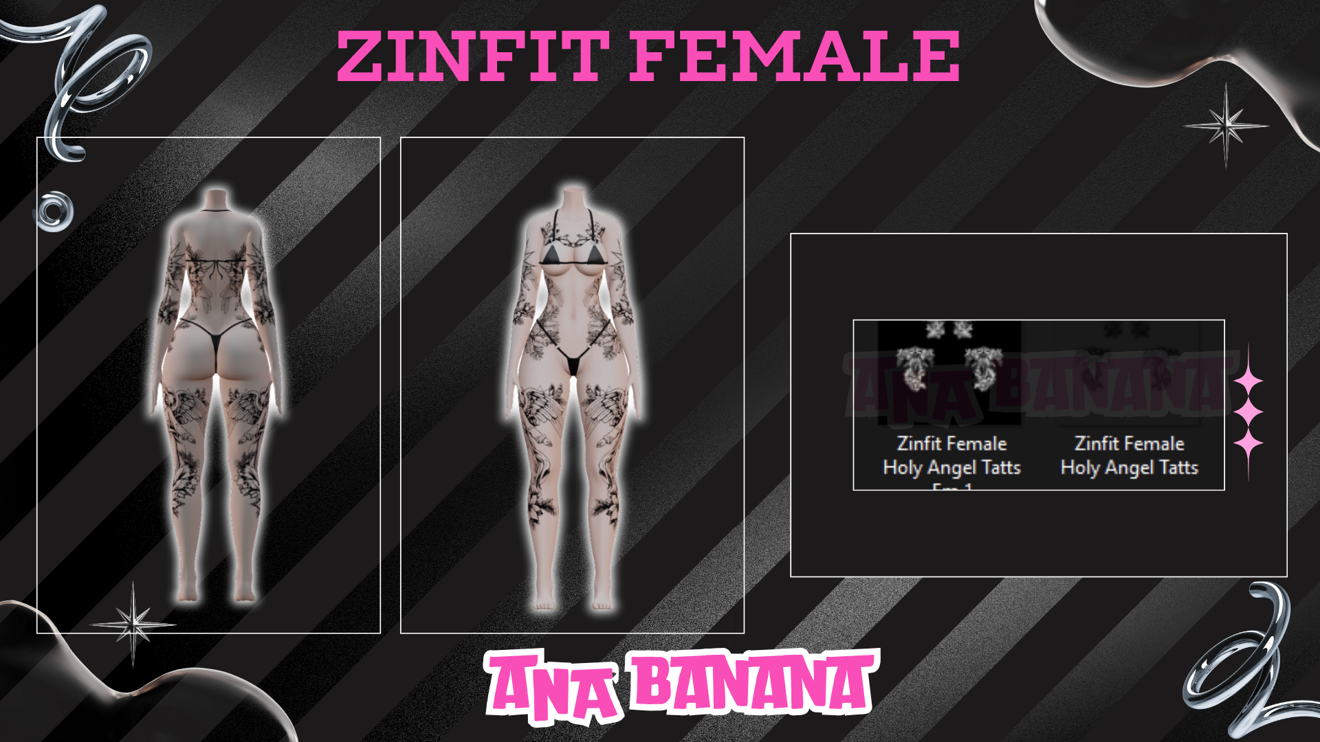 ð Holy Angel Tatts | Zinfit Female