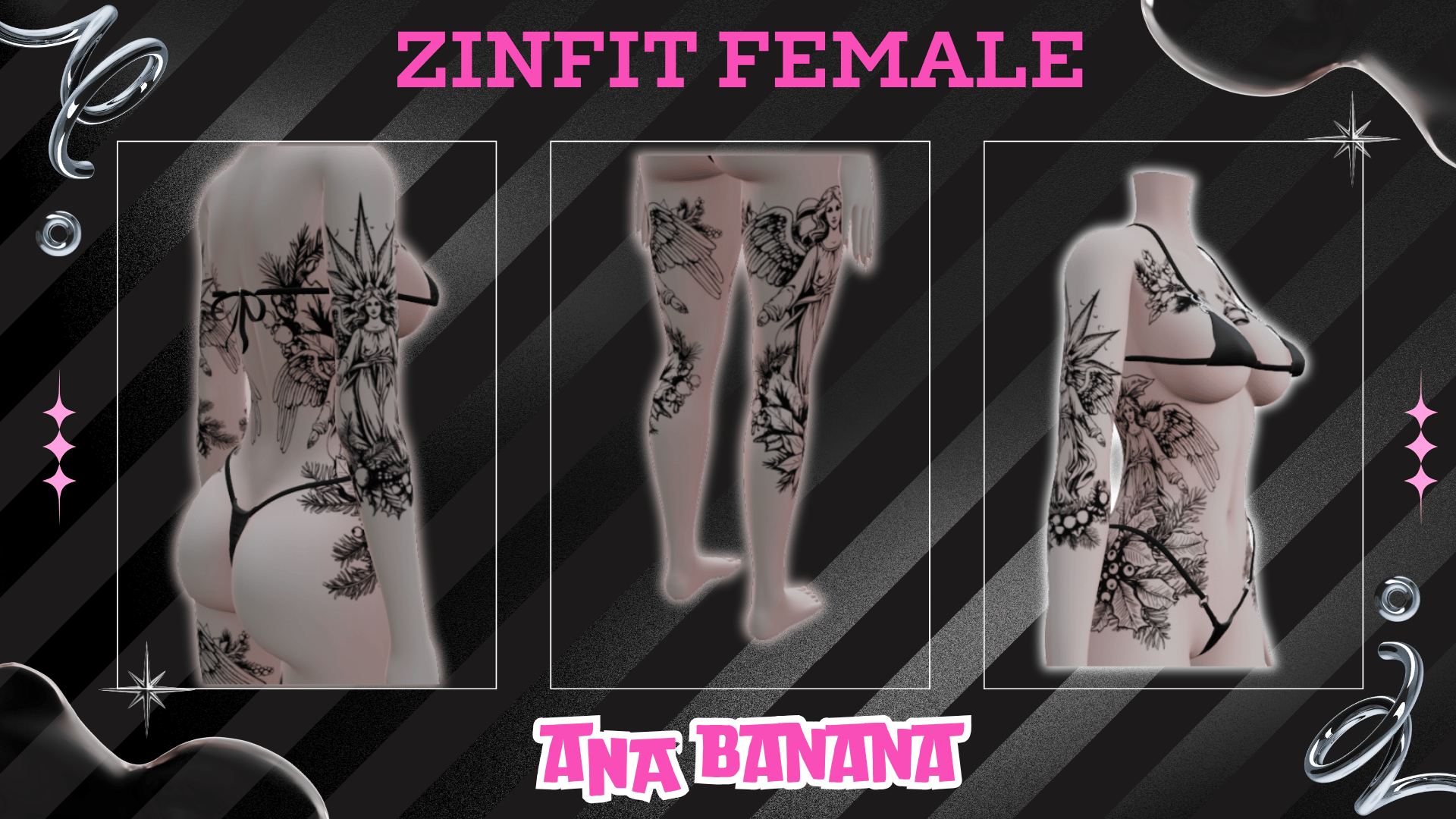 ð Holy Angel Tatts | Zinfit Female