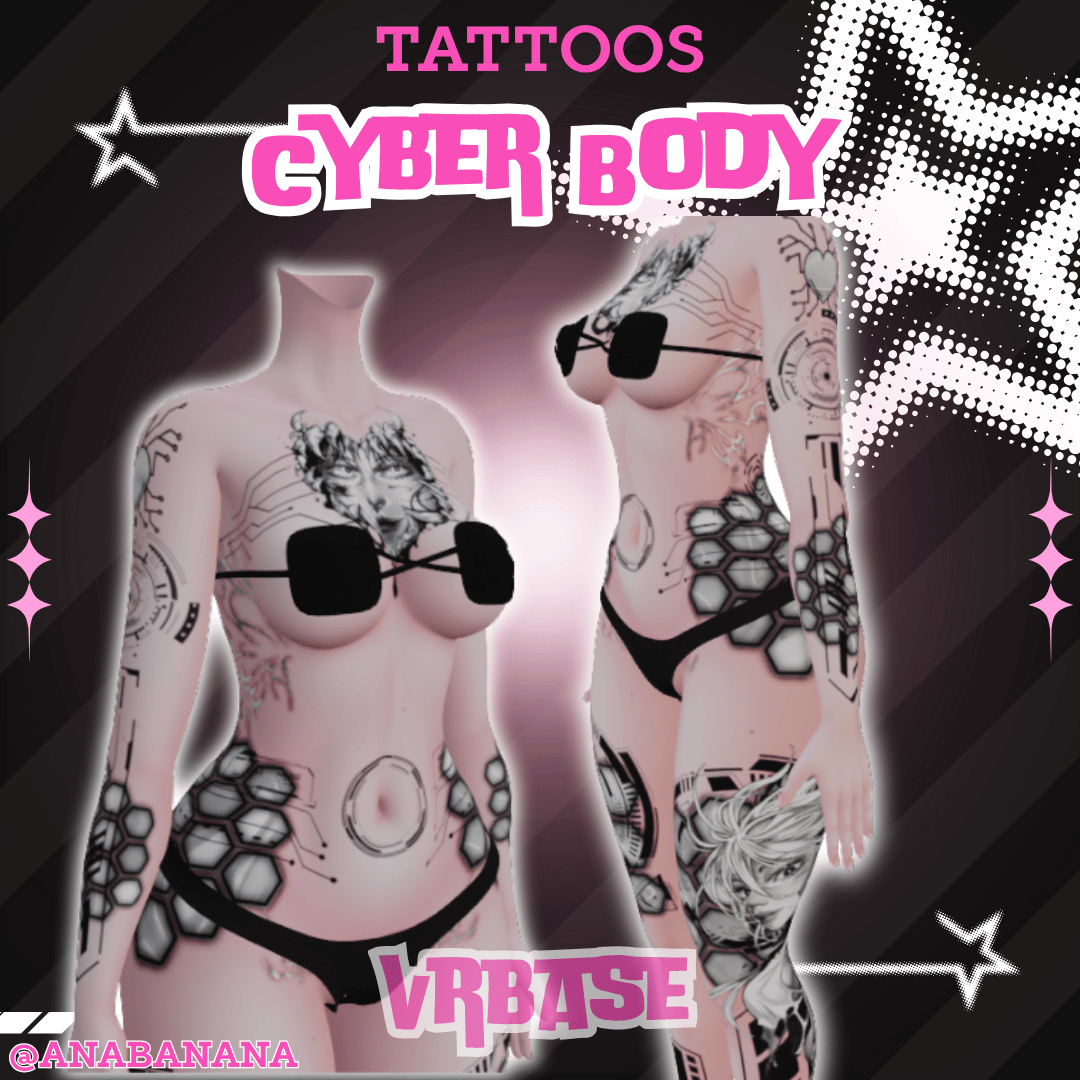 🤖 Cyber Body Tatts | Vrbase
