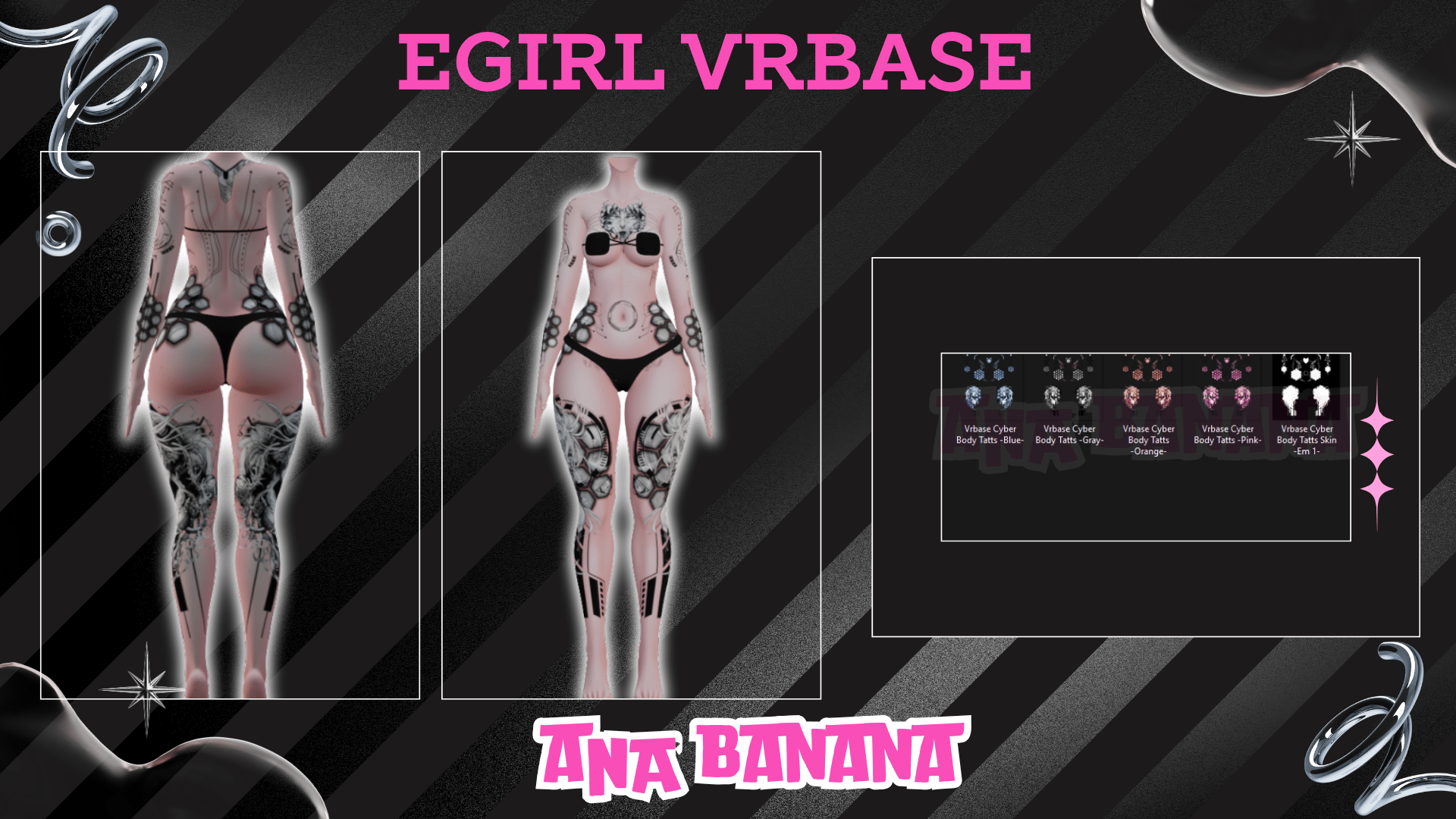 ð€ Cyber Body Tatts | Vrbase