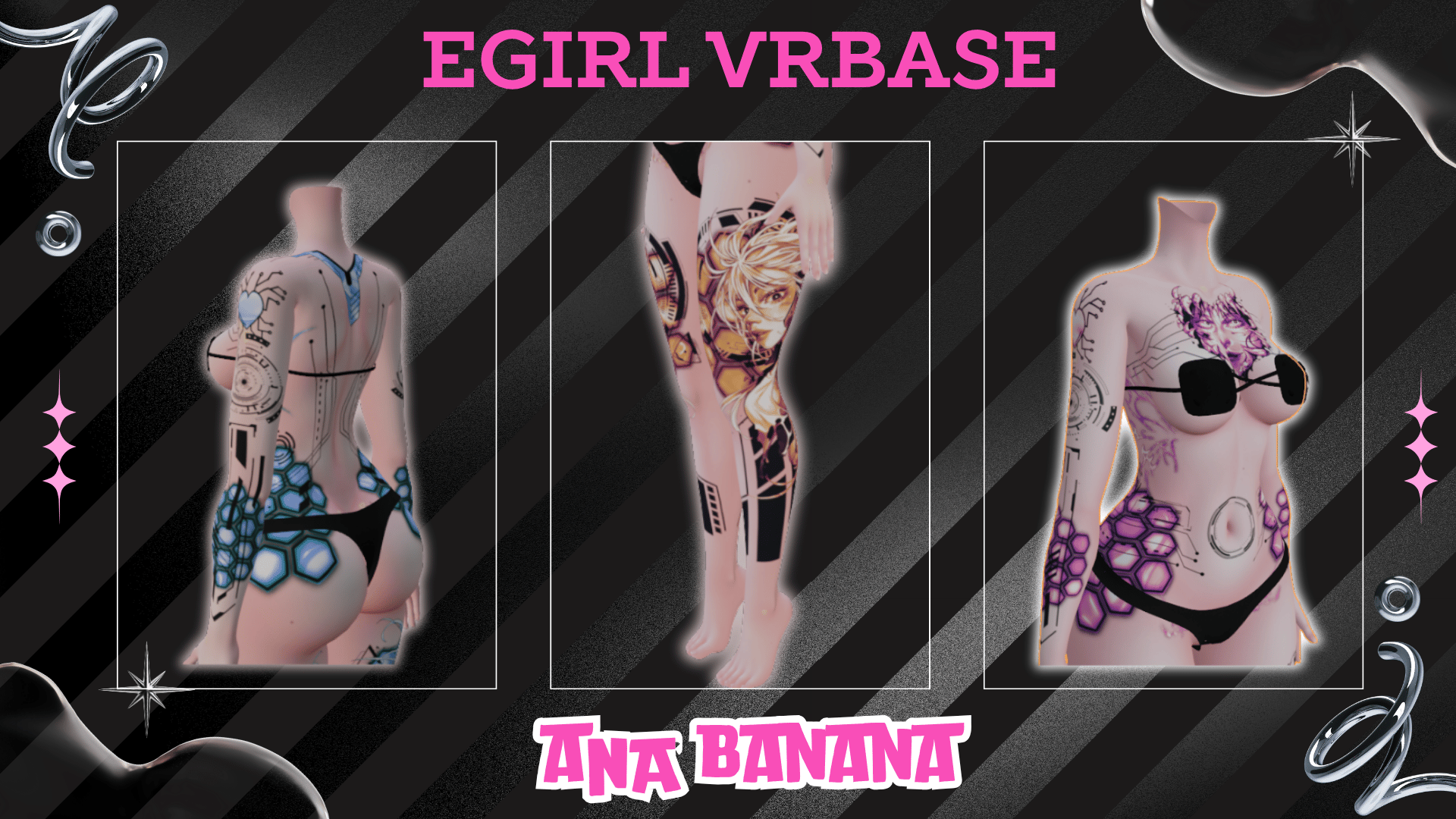 ð€ Cyber Body Tatts | Vrbase