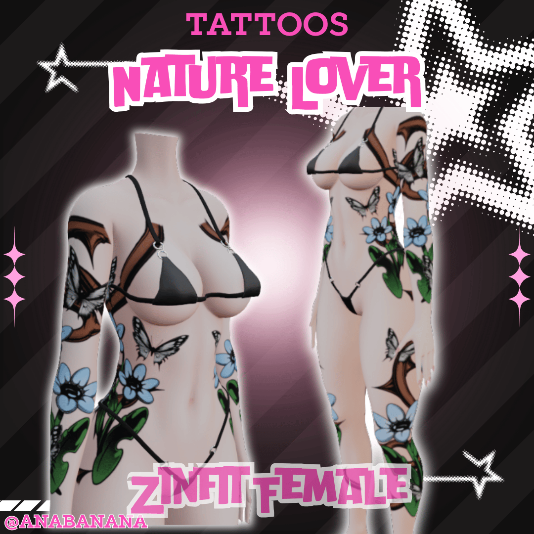 ð»Nature Lover Tatts | Zinfit Female