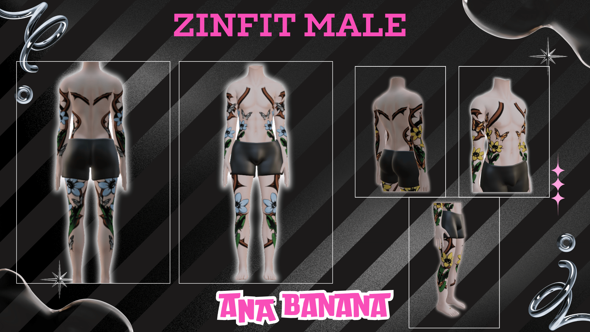 ð»Nature Lover Tatts | Zinfit Male