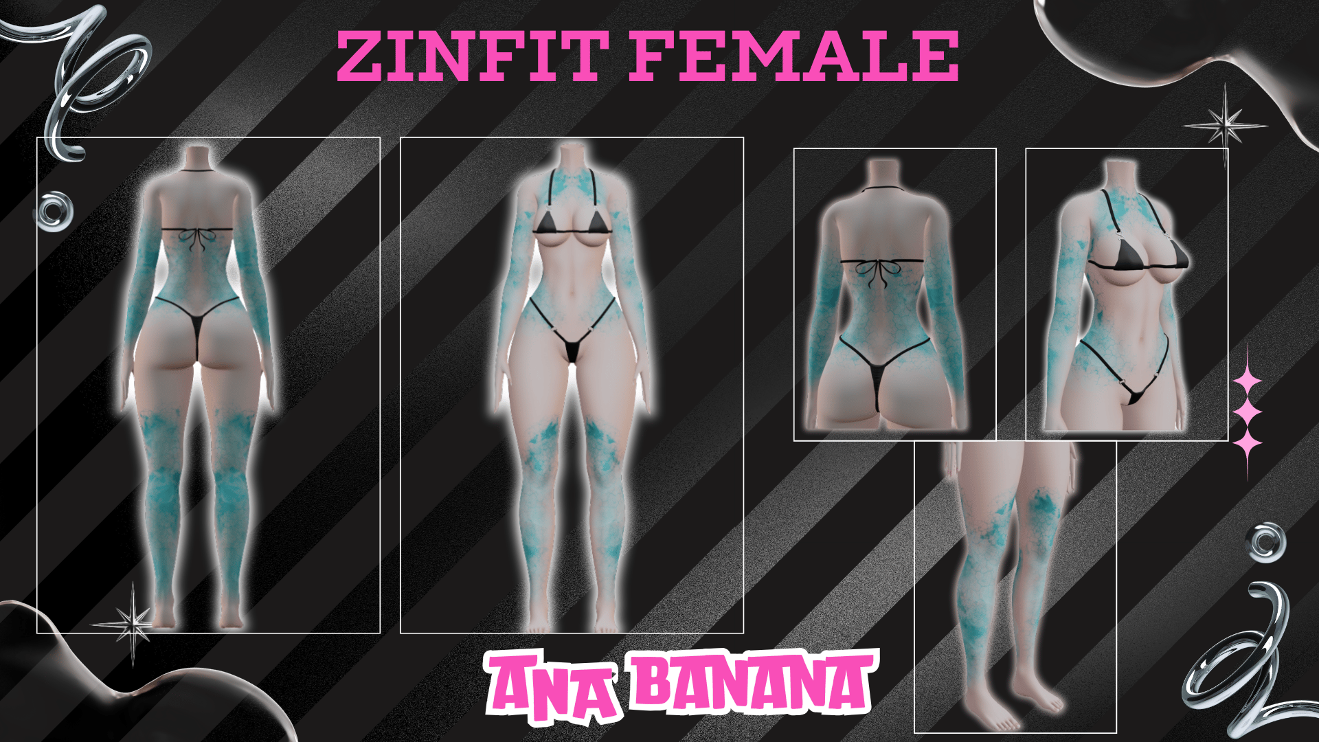 ๐ง Frosty Tatts | Zinfit Female