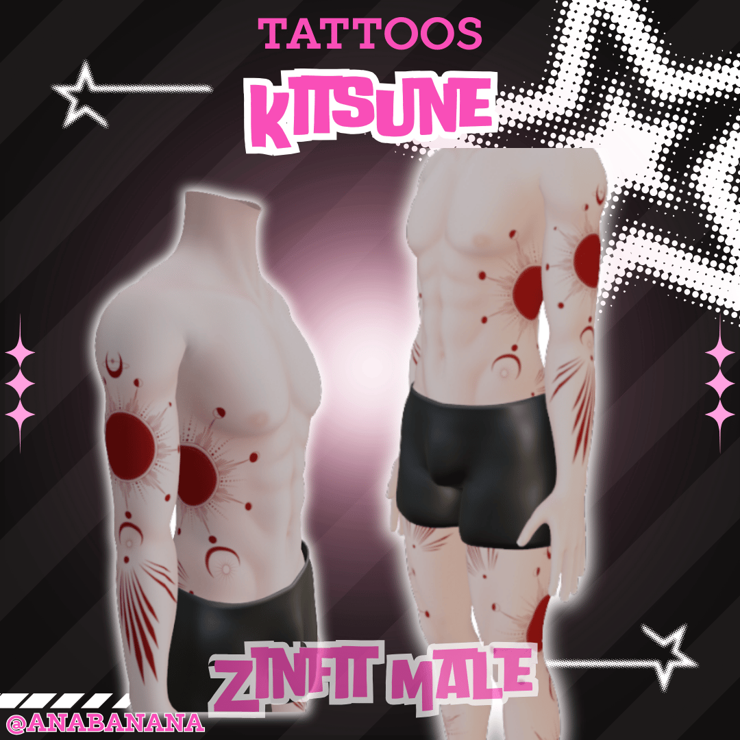 π¦ Kitsune Tatts | Zinfit Male