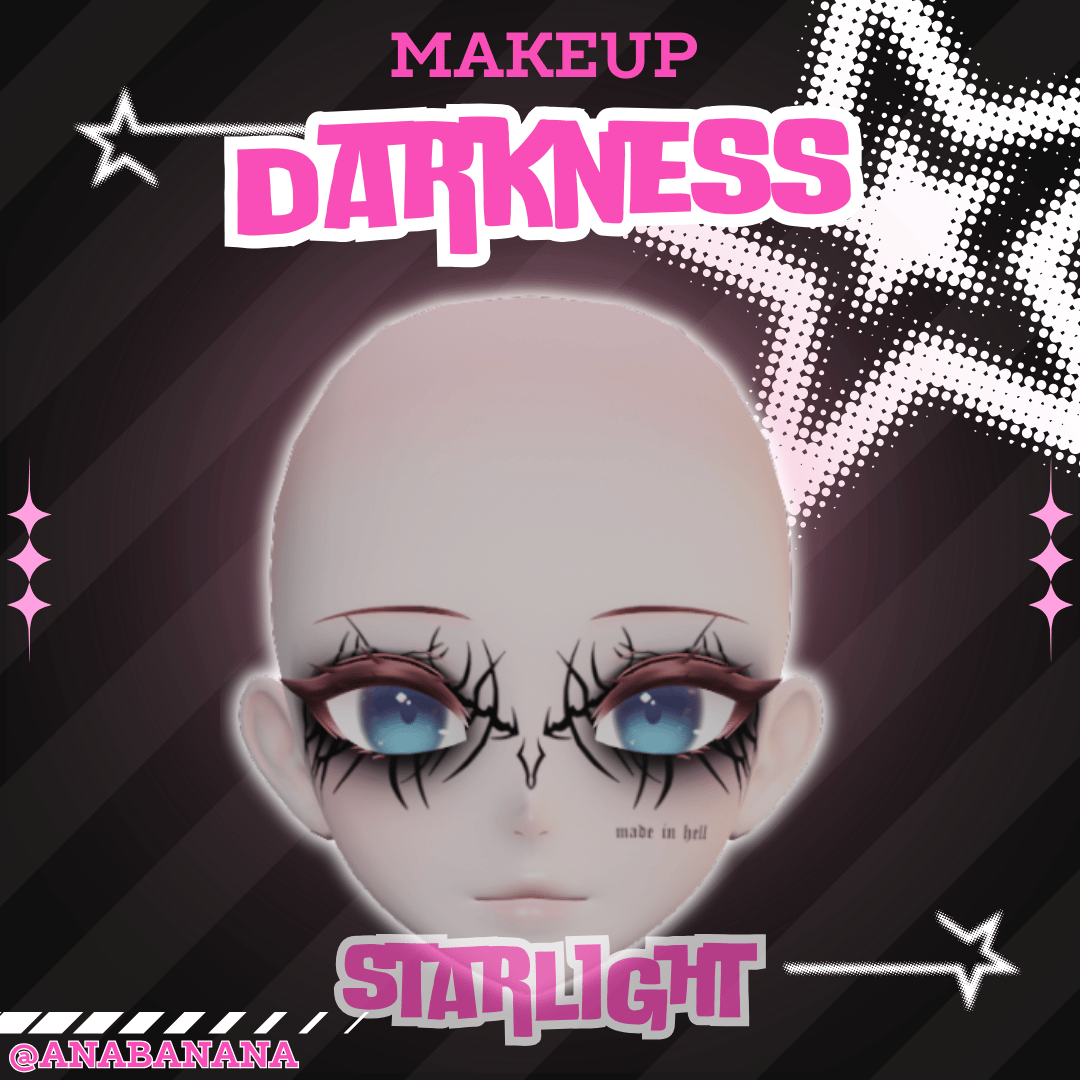 (J:) 🖤Darkness Makeup | Cici + Starlight + Kiyomi + VRB Furry