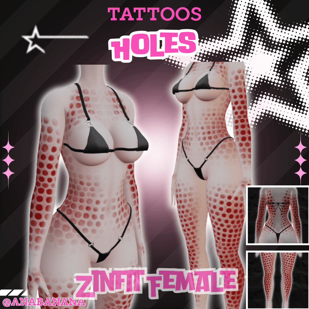 🕳️ Holes Tatts | Zinfit Female