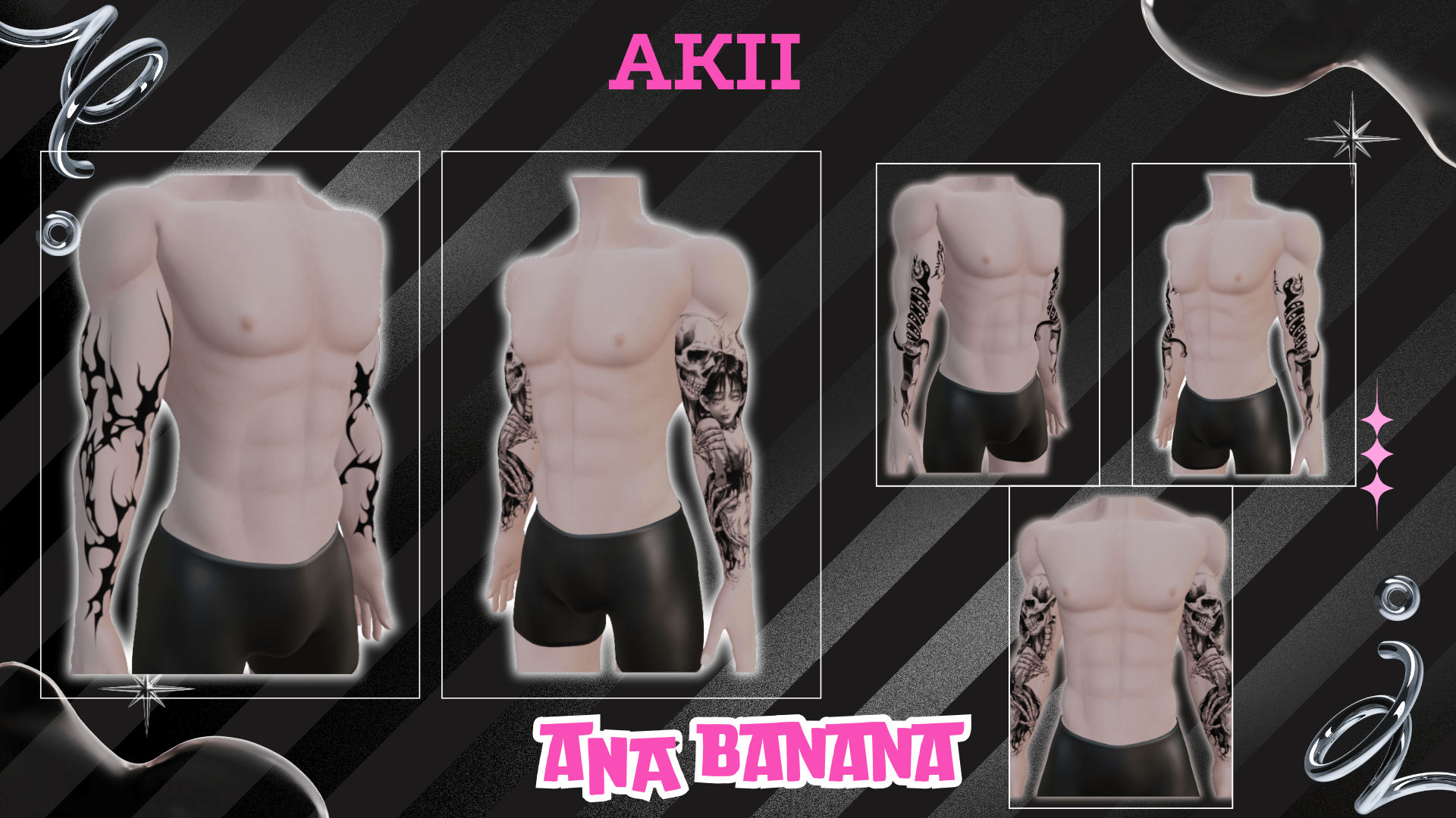 🖊️ Arm Bundle Tatts | Akii