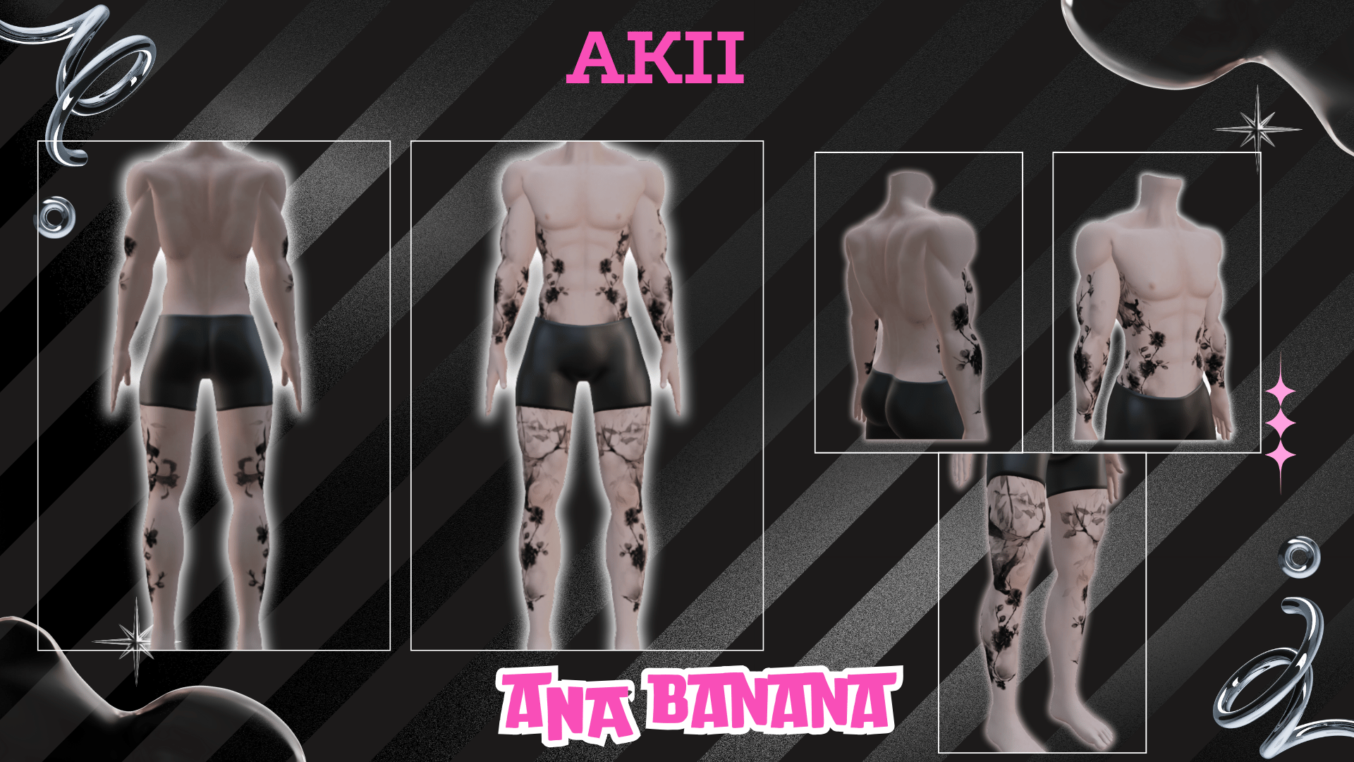 🖤 Dark Bloom Tatts | Akii