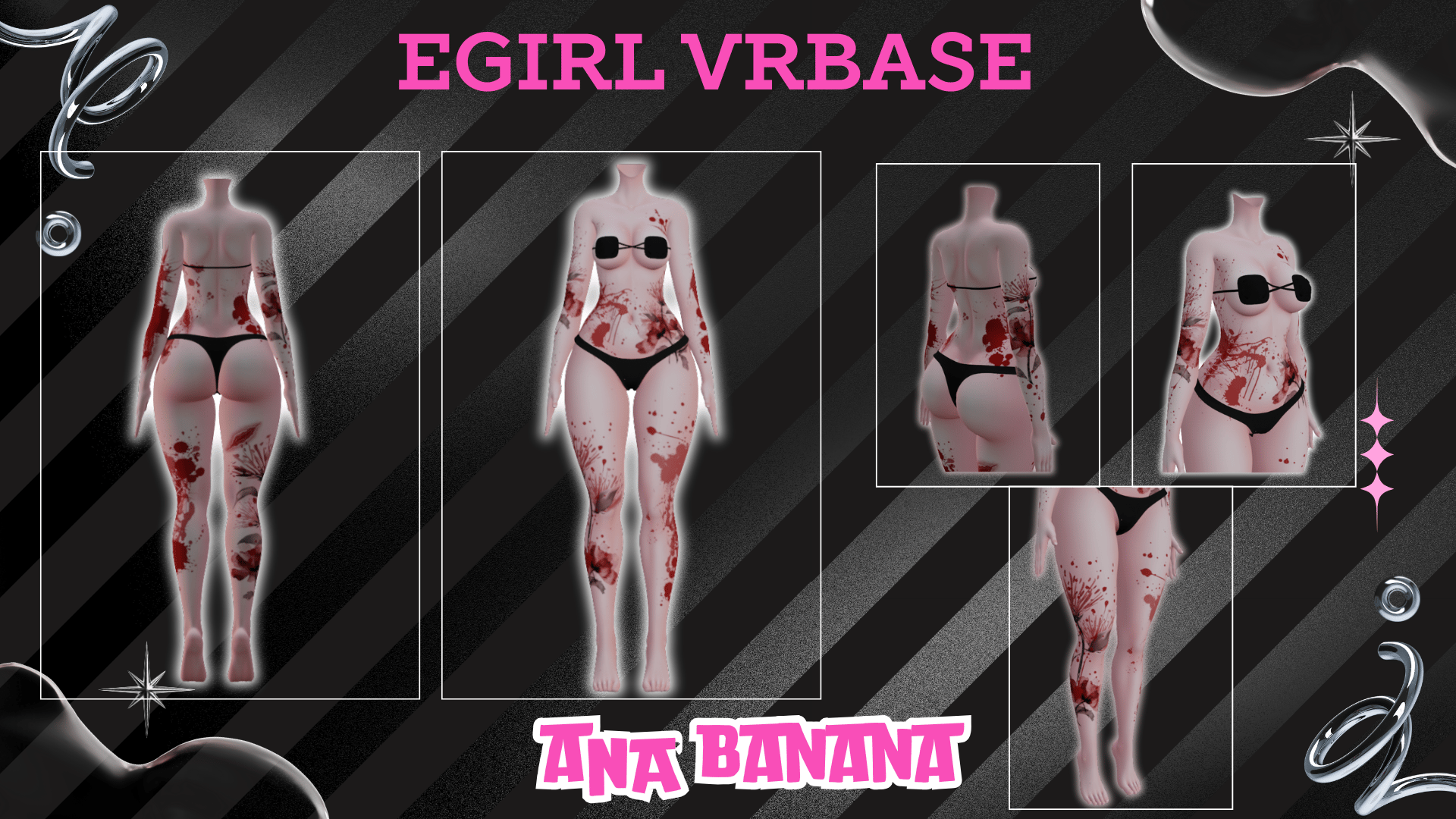 (J:) 💔 Love Hurts Tatts | Vrbase + Akii + Zinfit F/M