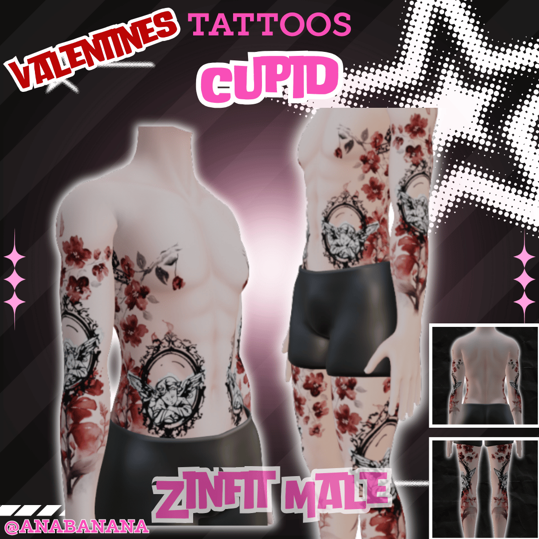 (J:) 💘 Cupid Tatts | Vrbase + Akii + Zinfit F/M