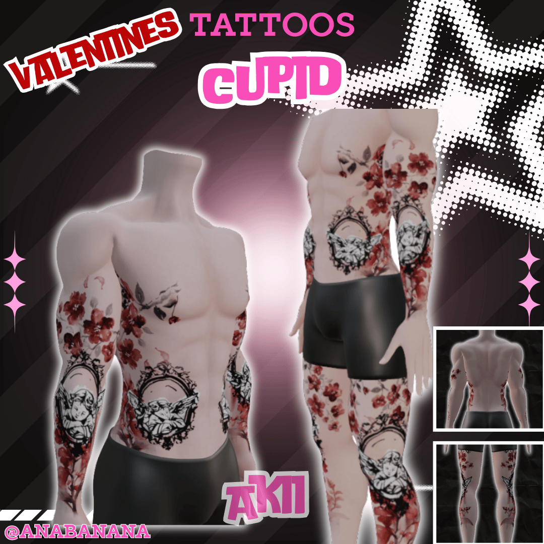 (J:) 💘 Cupid Tatts | Vrbase + Akii + Zinfit F/M