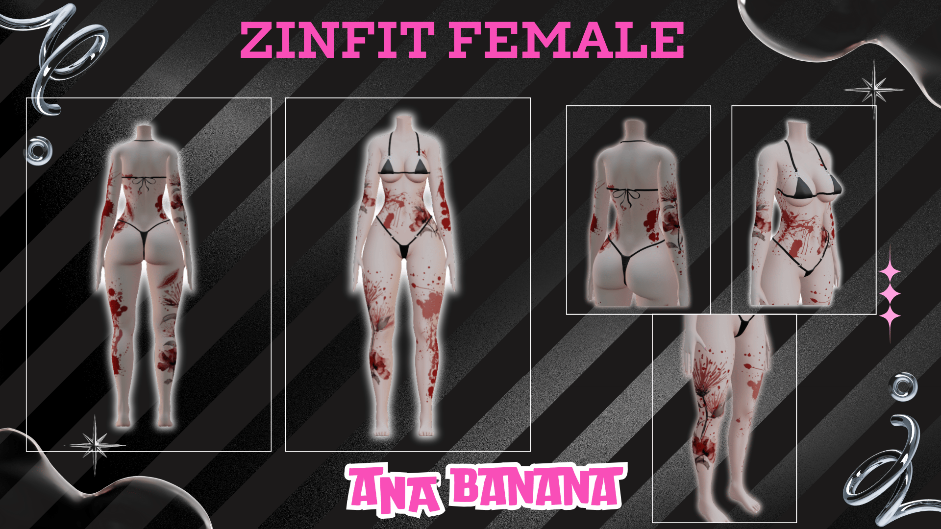 💔 Love Hurts Tatts | Zinfit Female