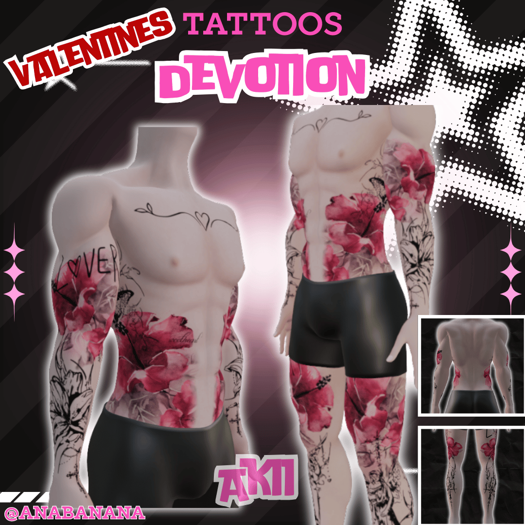 (J:) 🫀 Devotion Tatts | Vrbase + Akii + Zinfit F/M