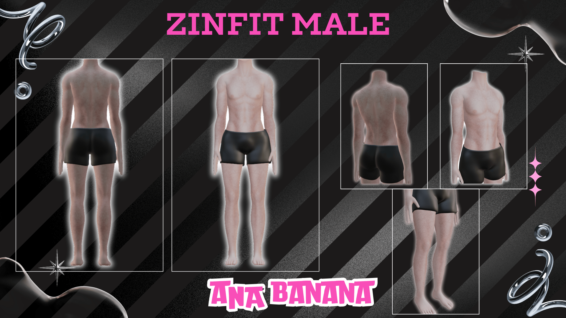 💄 Lots of Freckles Tatts | Zinfit Male