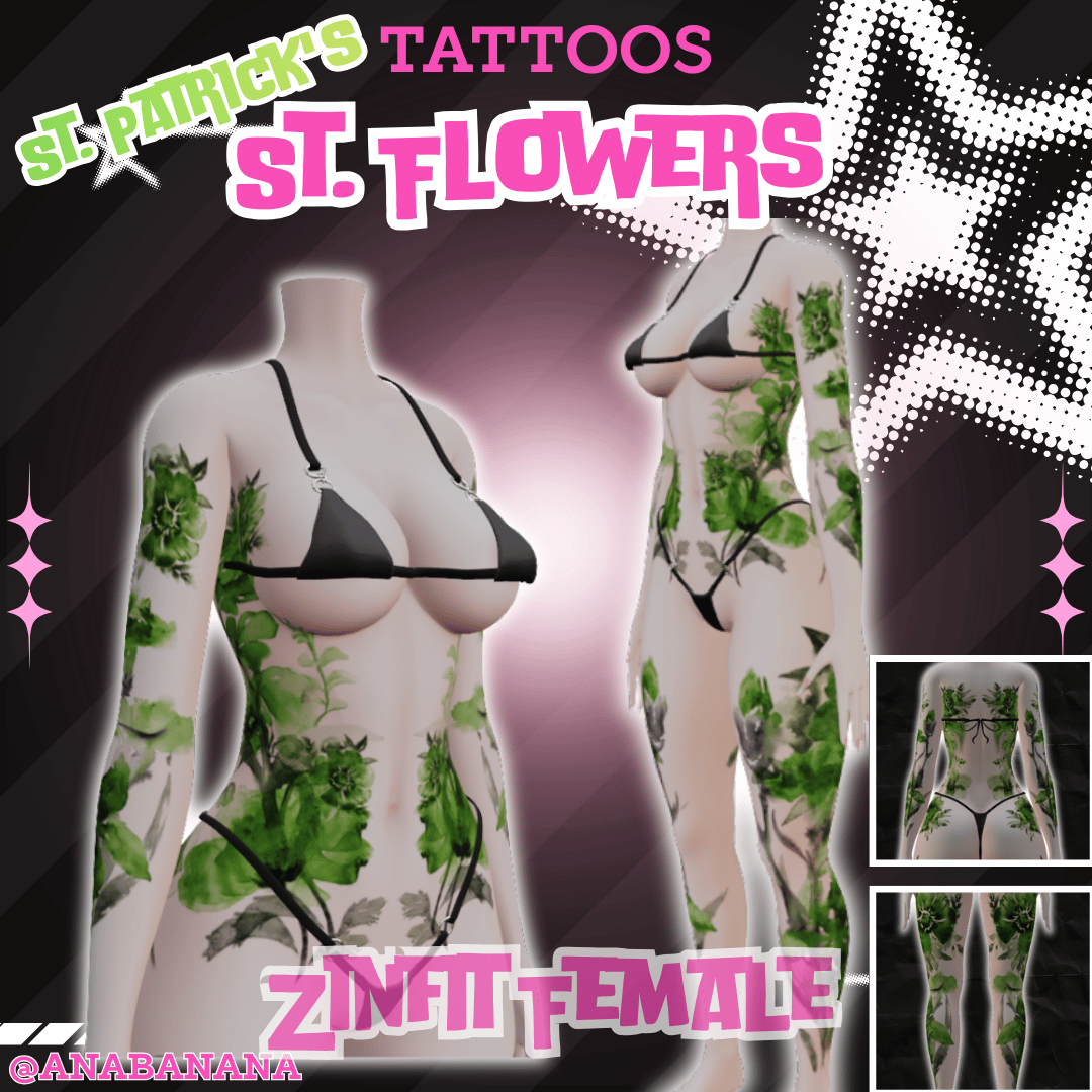 (J) :🌿 St. Flowers Tatts | Vrbase + Akii + Zinfit F/M