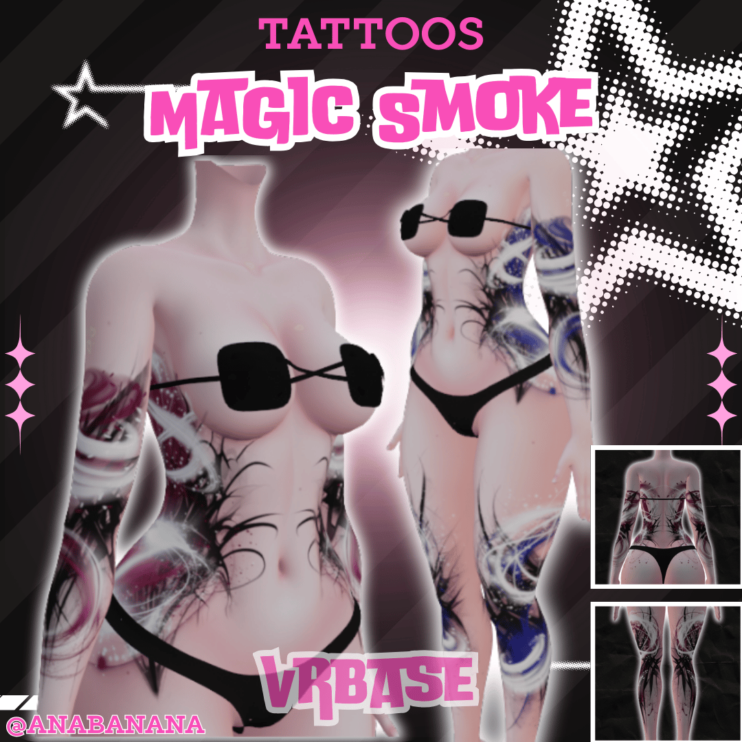 (J) : 🎩 Magic Smoke Tatts | Vrbase + Akii + Zinfit F/M