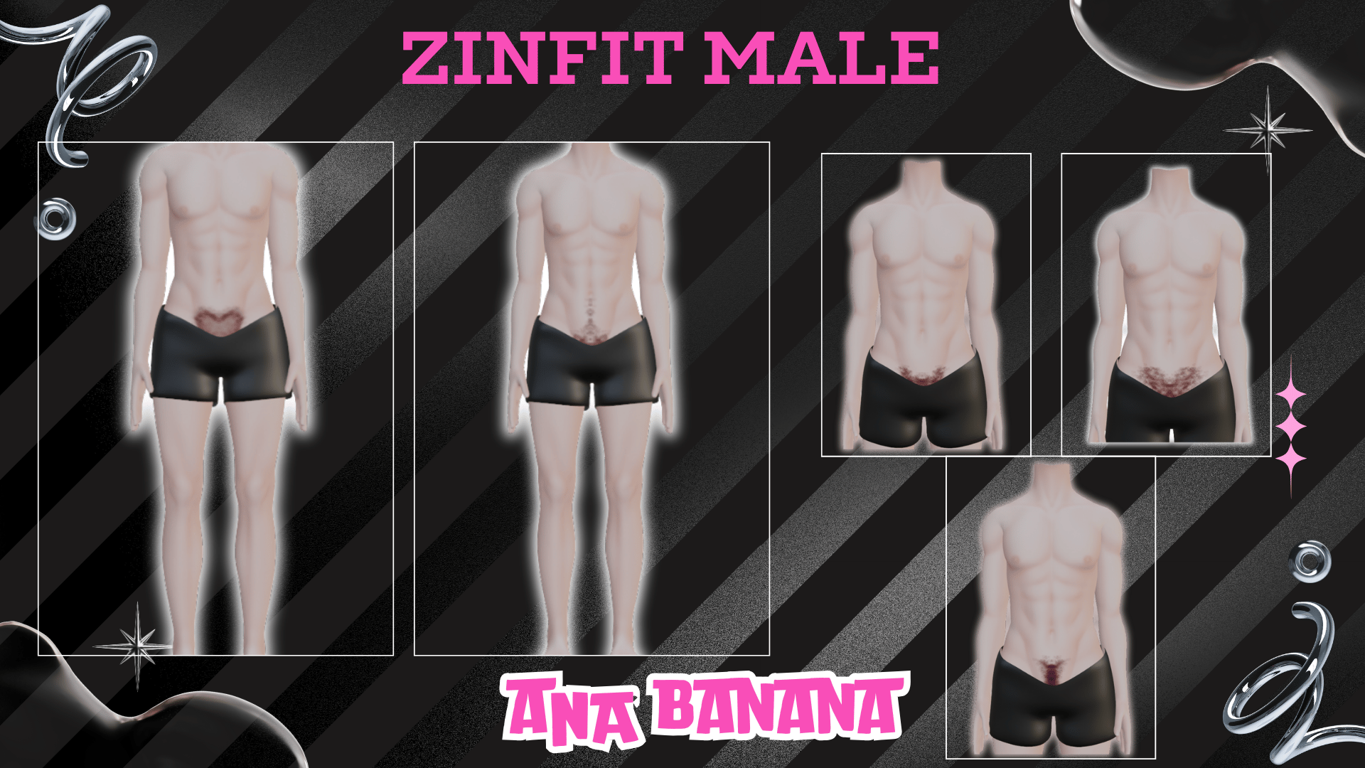 (J) : ๐โโ๏ธ Hairy Fuzz Tatts | Vrbase + Akii + Zinfit F/M + Dolly Molly